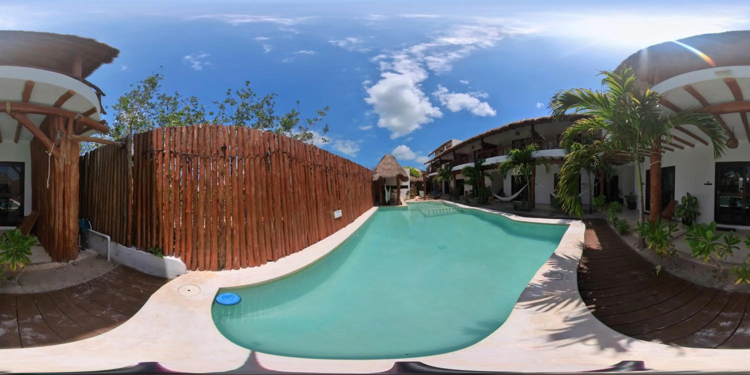 Swimming pool in Mis Sueños Holbox
