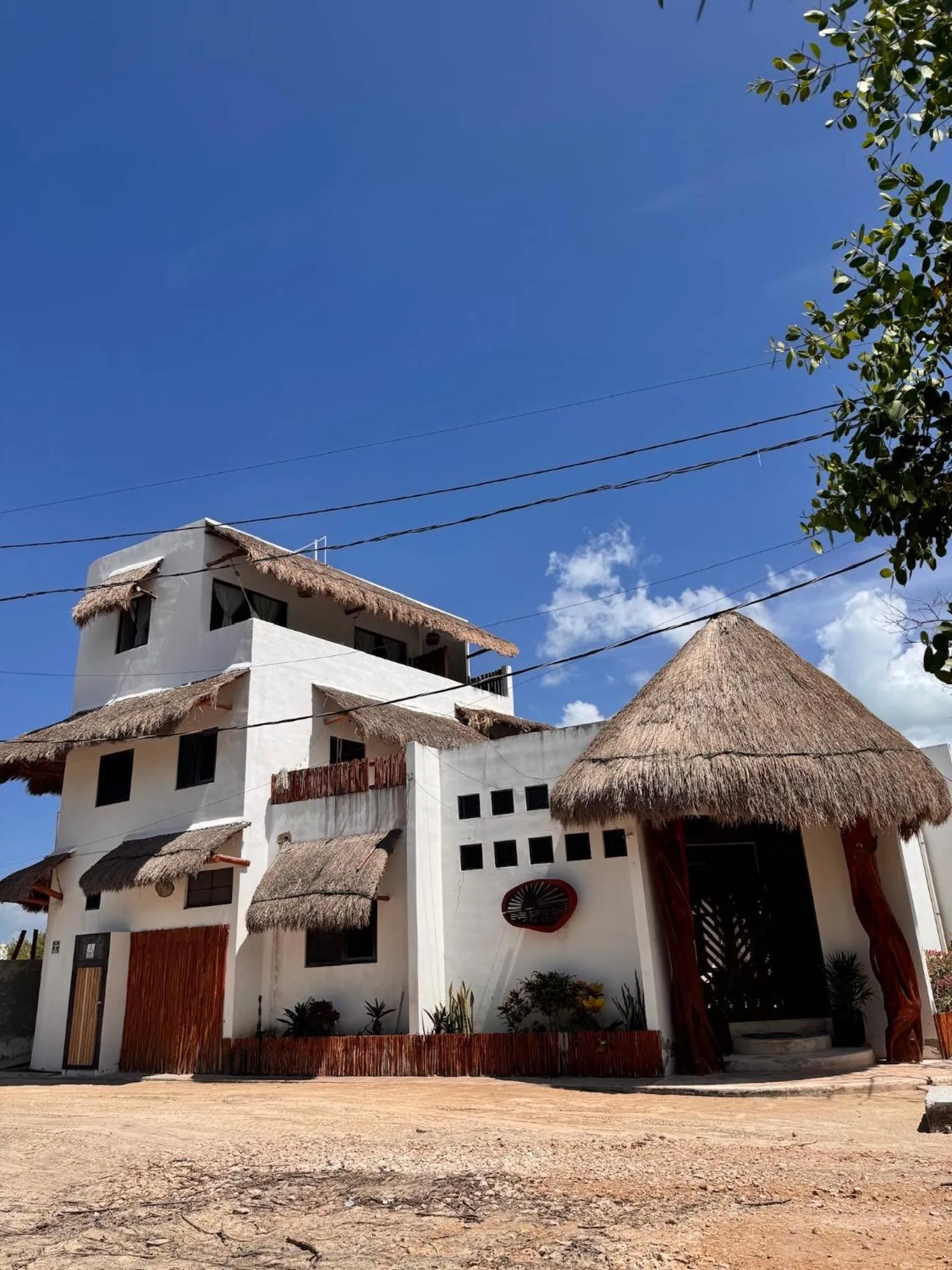 Facade/entrance in Mis Sueños Holbox