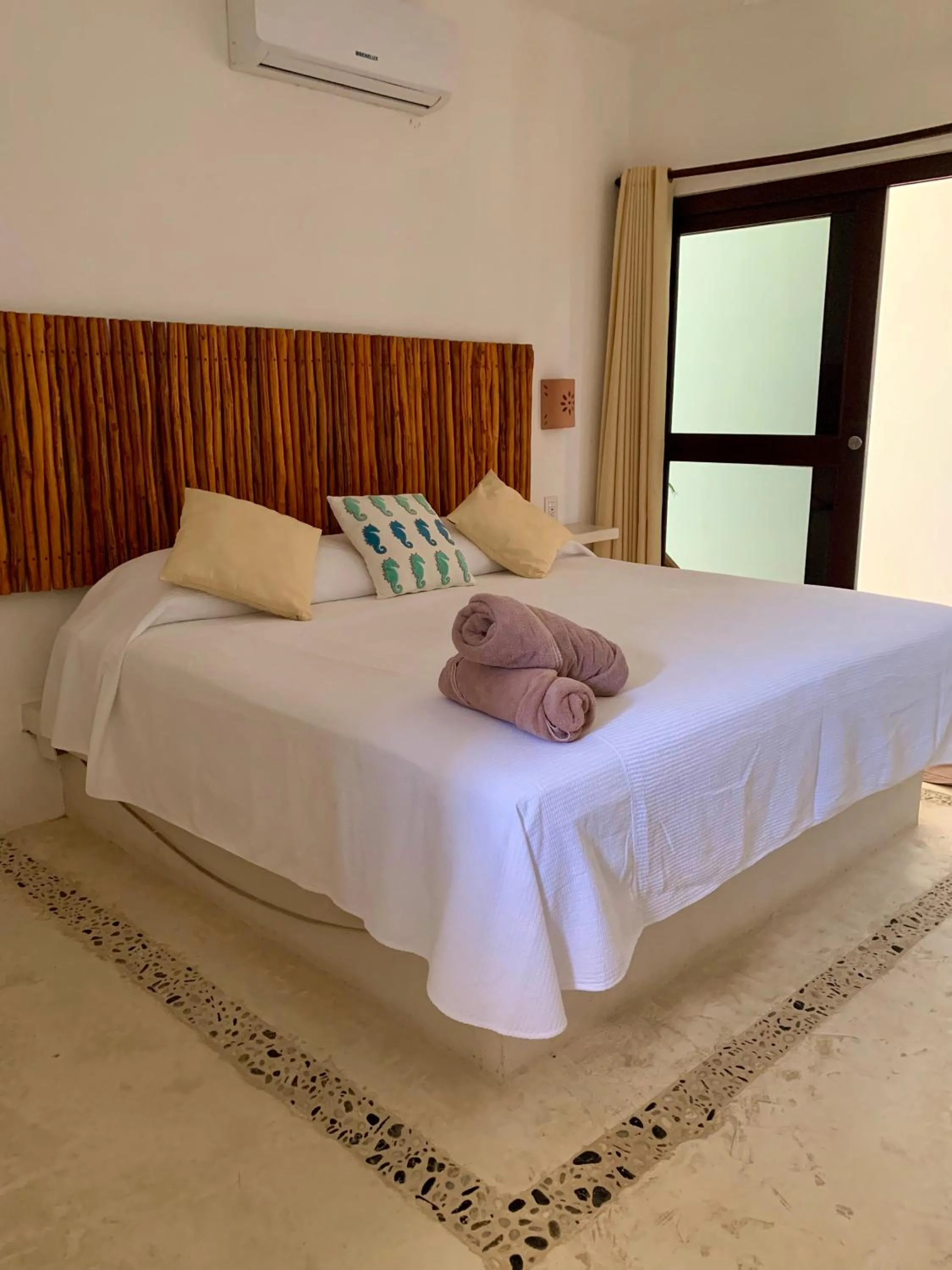 Bed in Mis Sueños Holbox