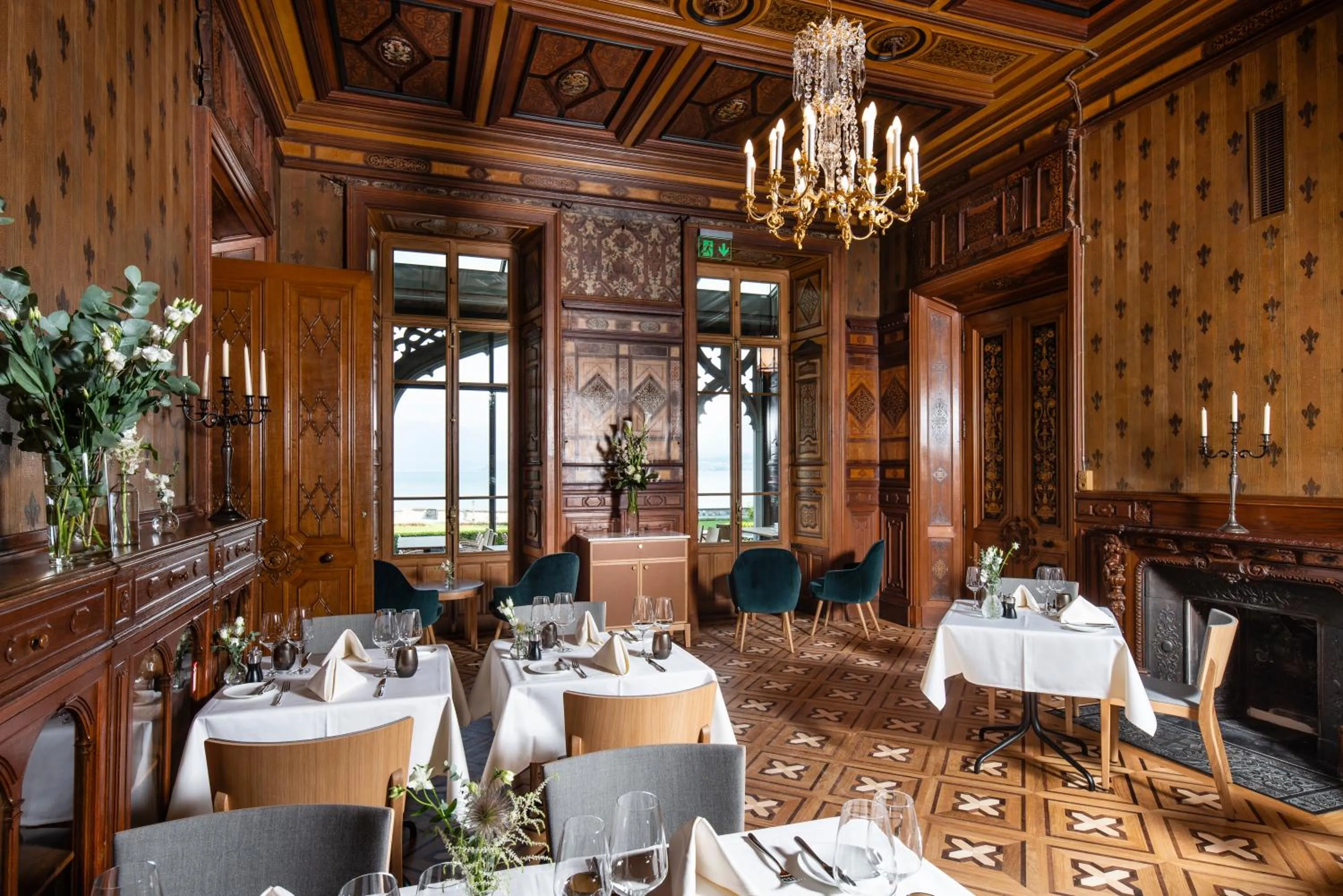 Restaurant/places to eat in Schloss Schadau - Swiss Historic Hotel