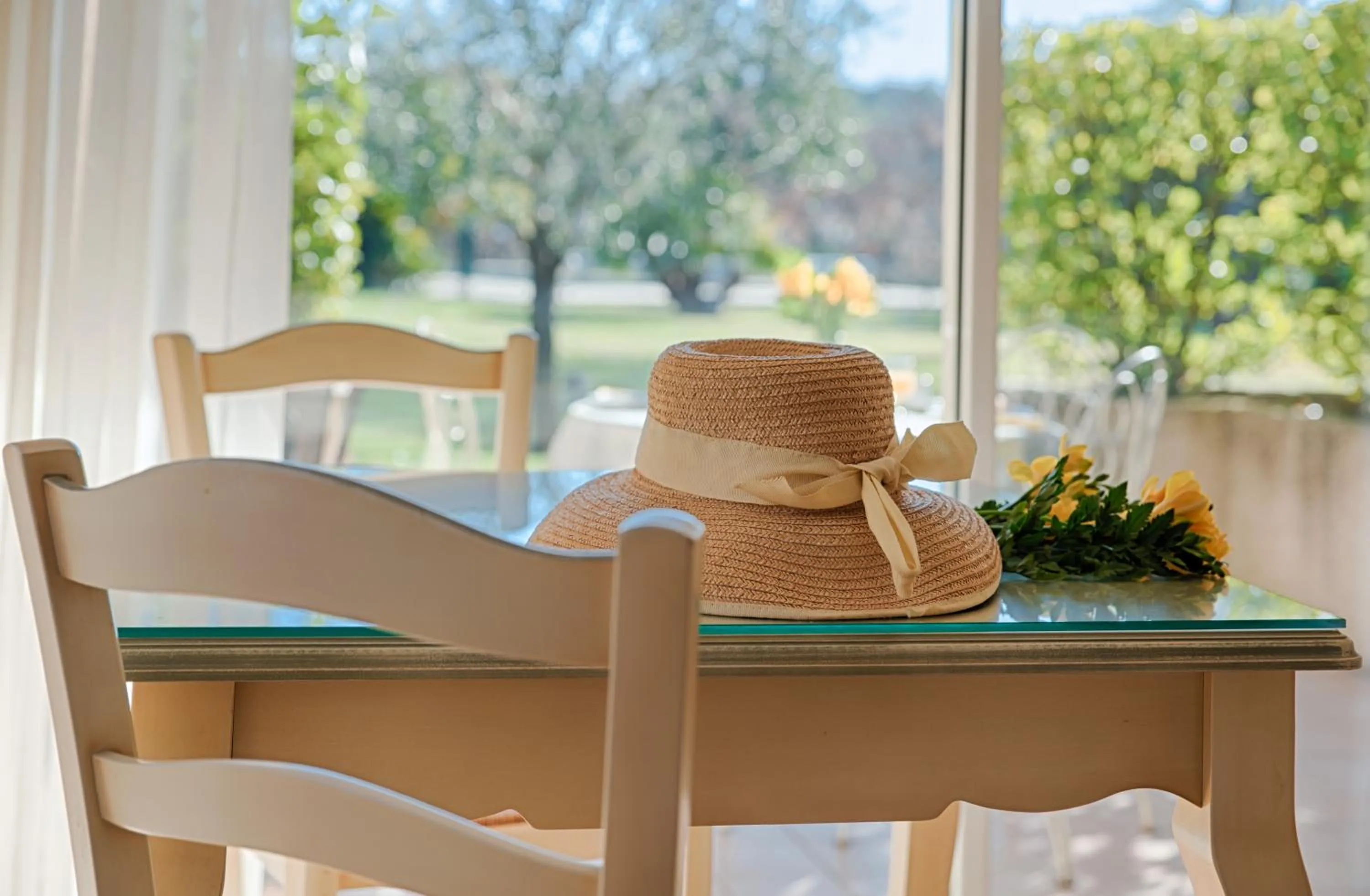 Decorative detail in La Résidence du Moulin