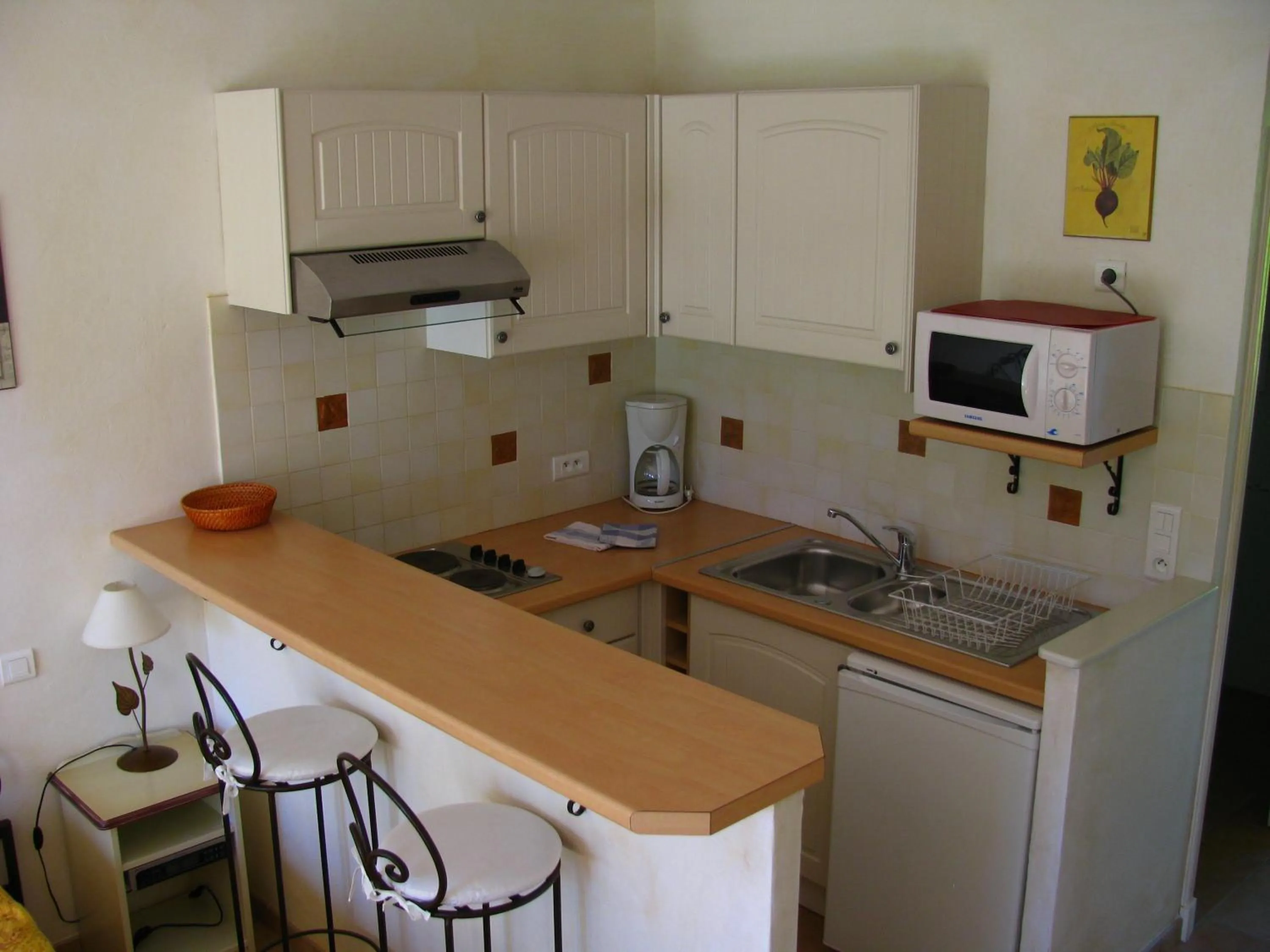 Coffee/tea facilities in La Résidence du Moulin