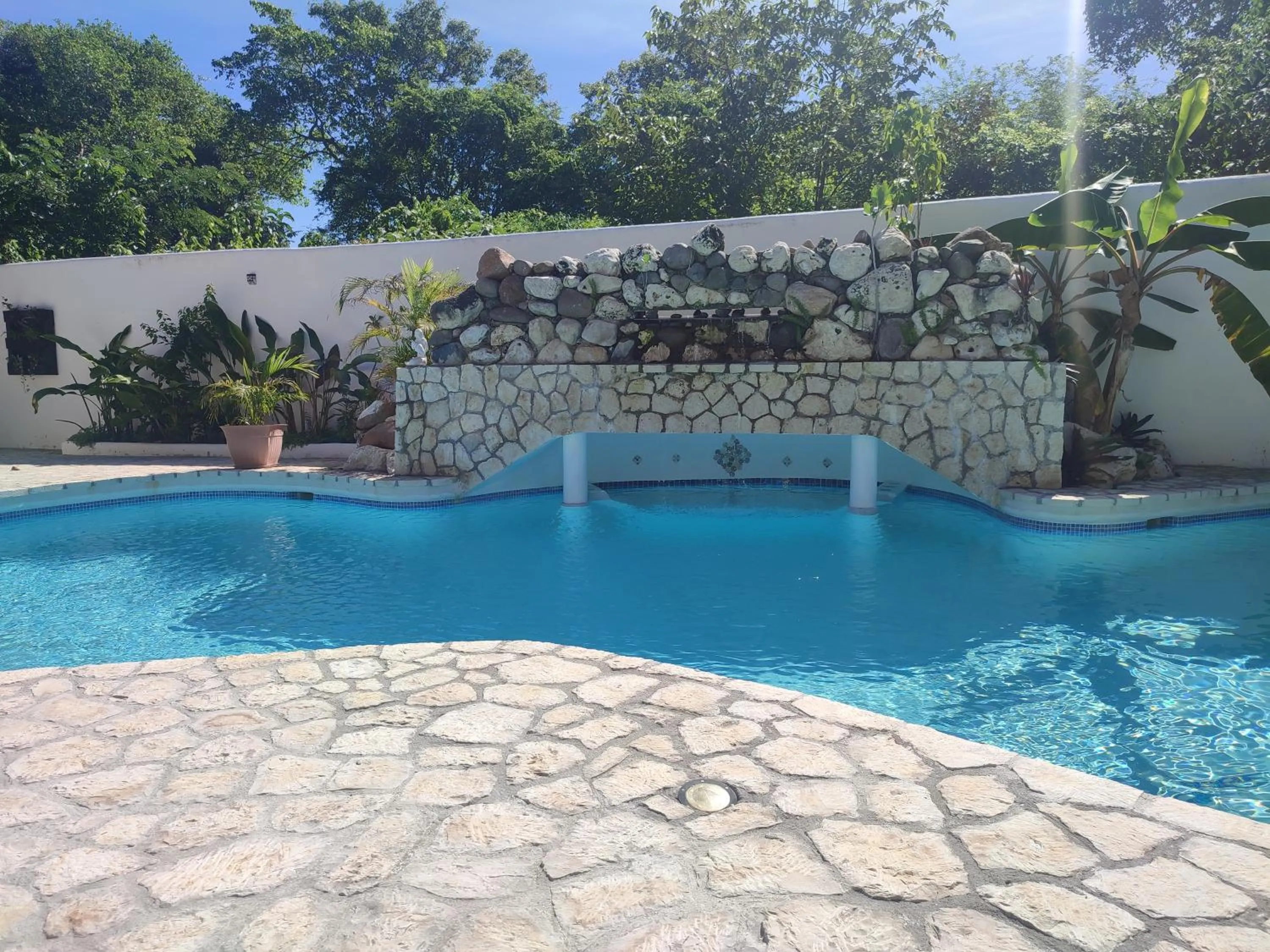 Pool view in Ltu Garden