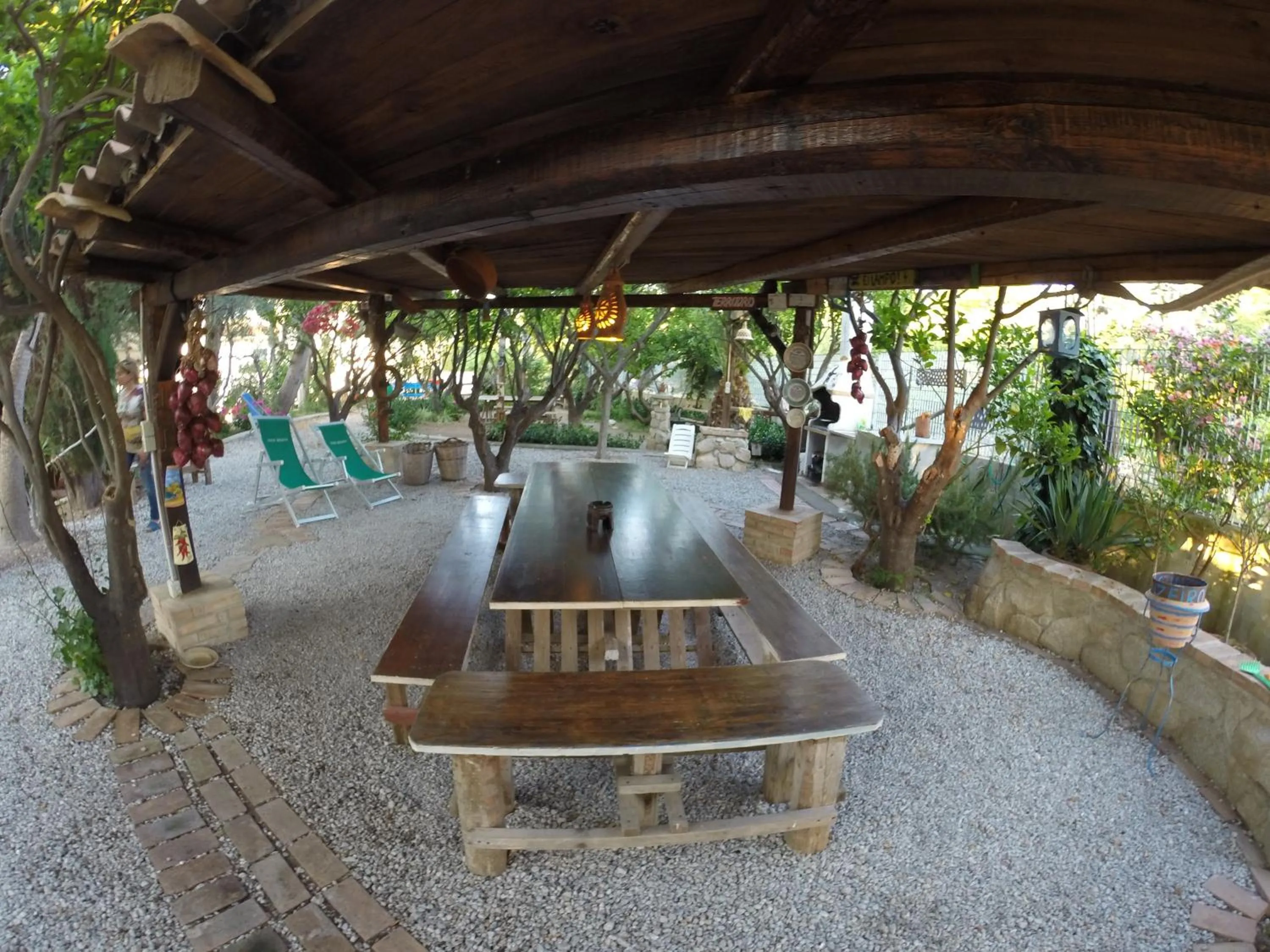 Garden in Appartamenti Pousada Michelino