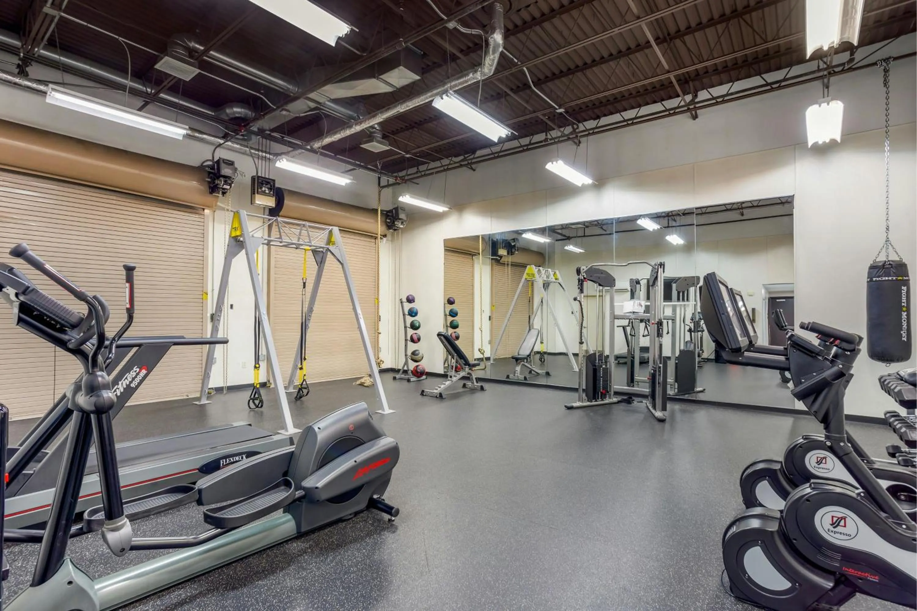 Fitness centre/facilities in The Prussia Hotel