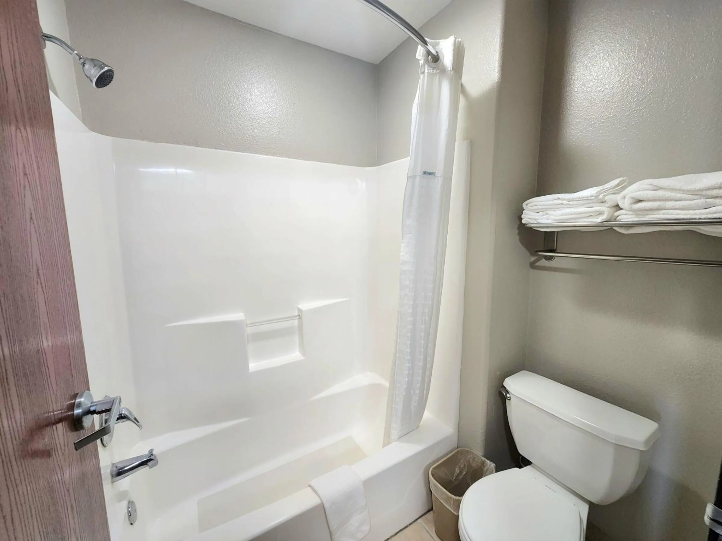 Bathroom in Days Inn by Wyndham Lumberton