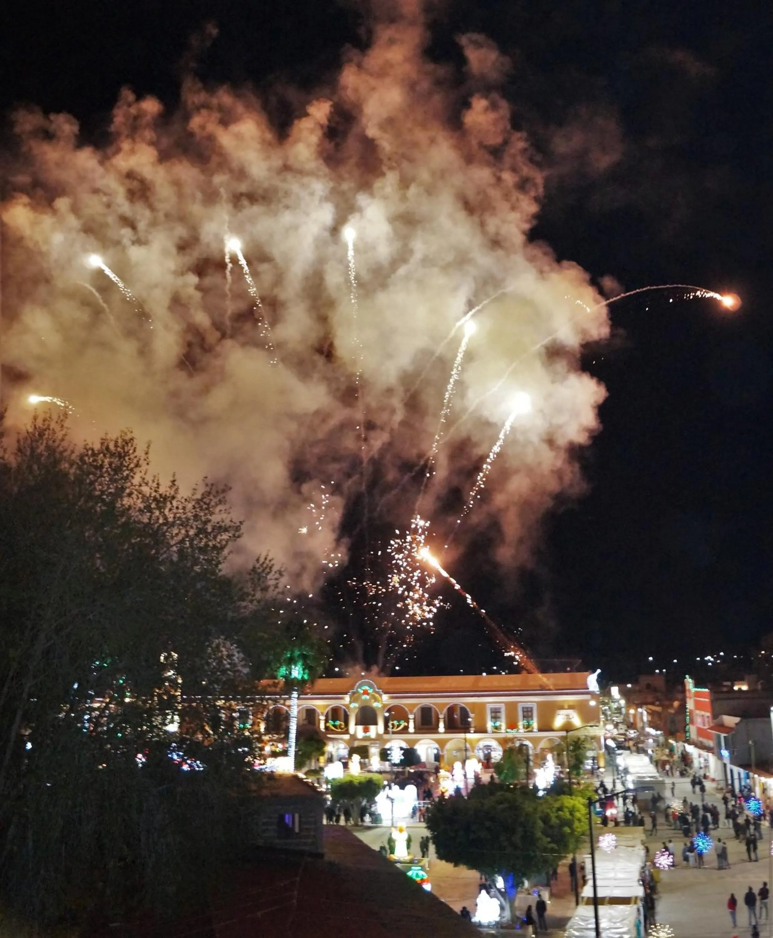 City view in HOTEL CARMELITA MITLA
