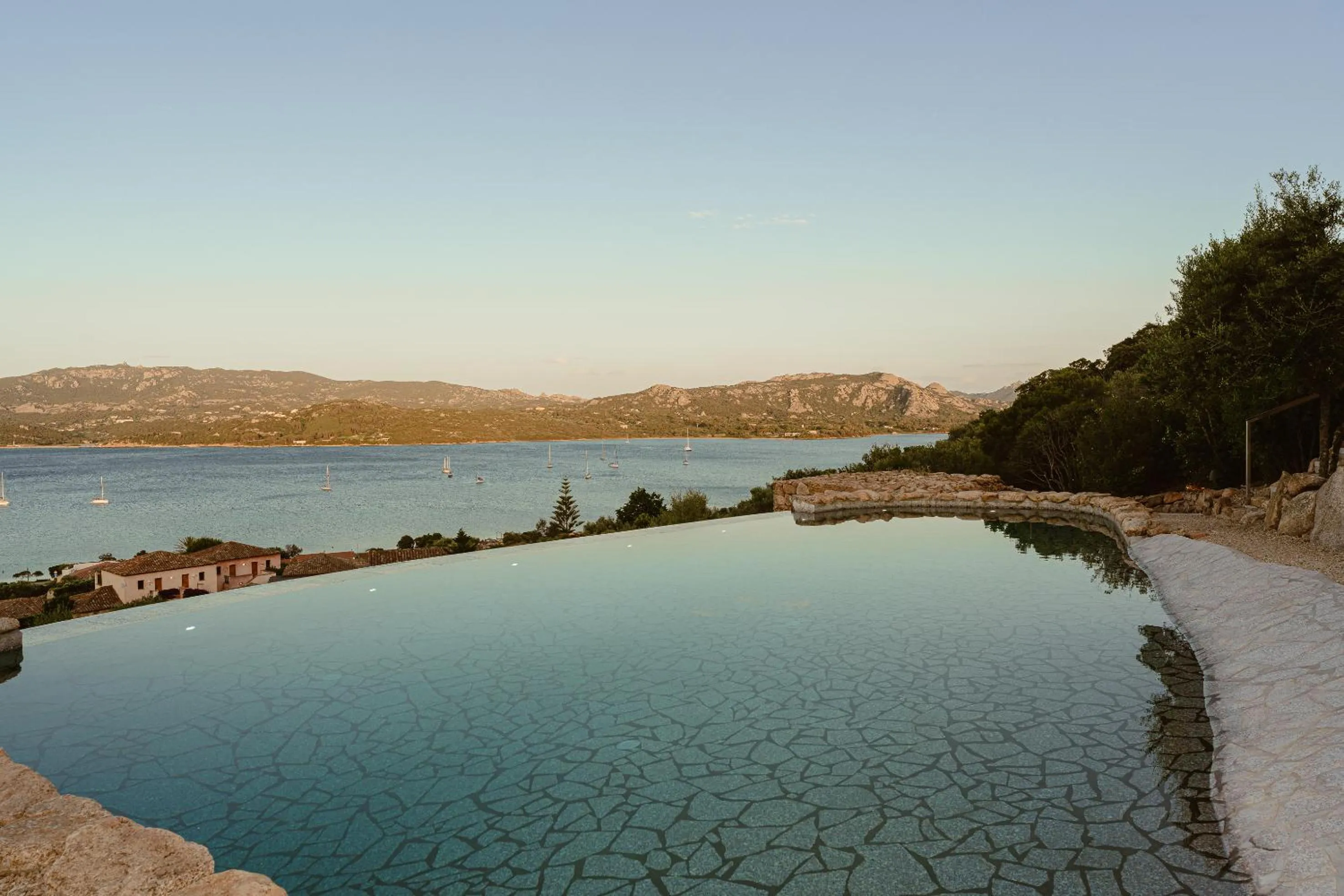 Swimming pool in Aethos Sardinia