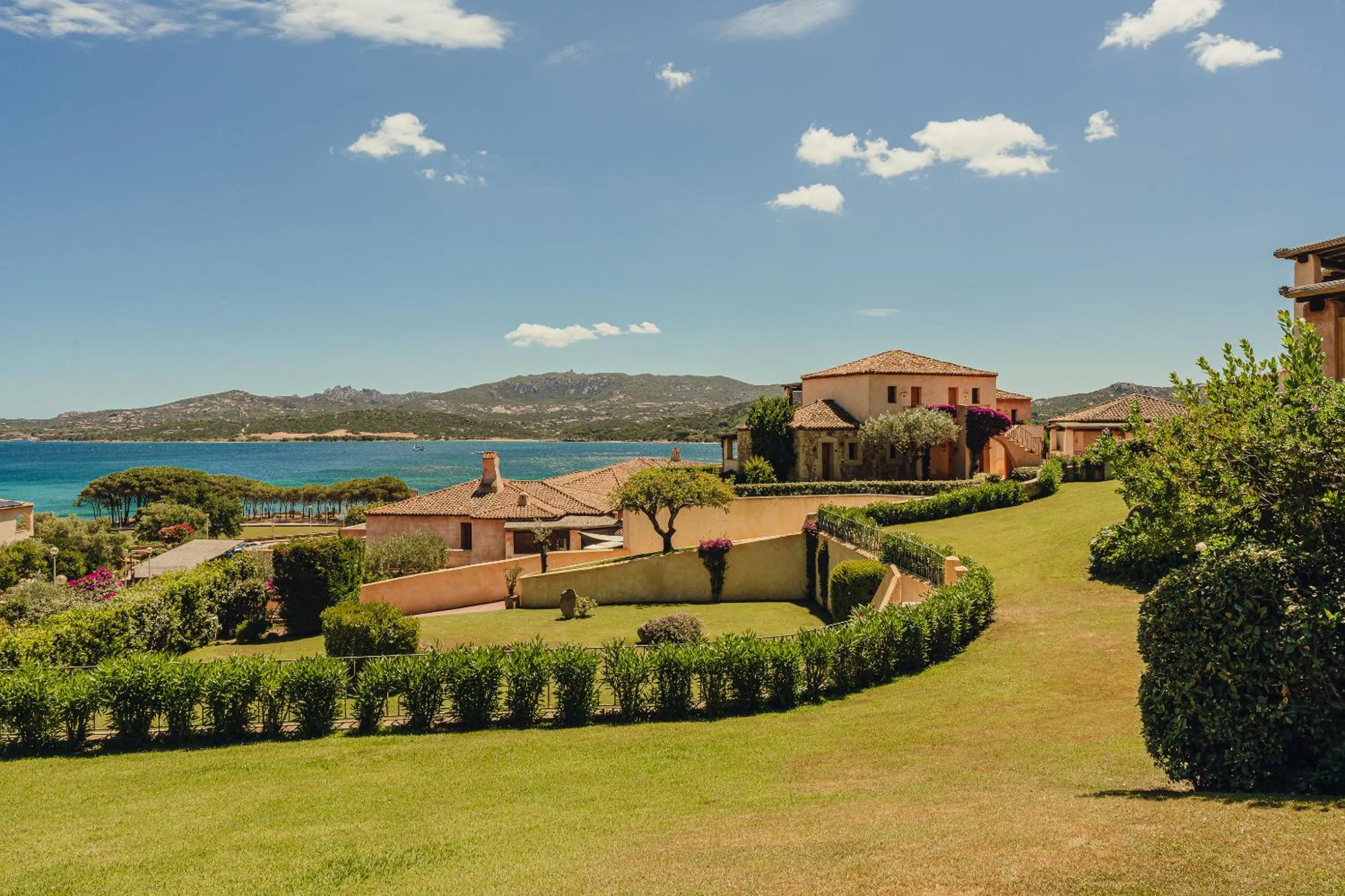 Garden view in Aethos Sardinia