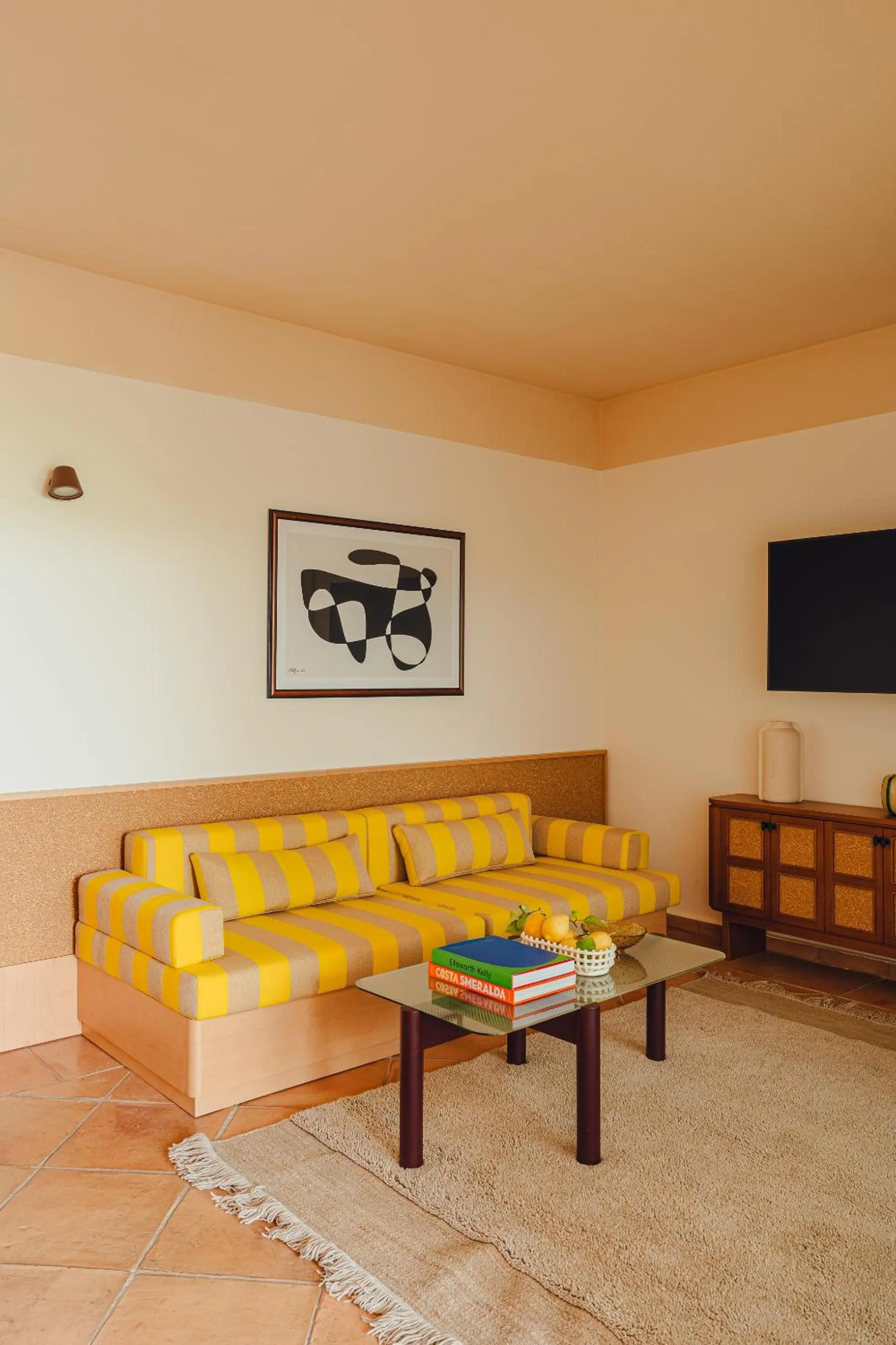 Living room in Aethos Sardinia