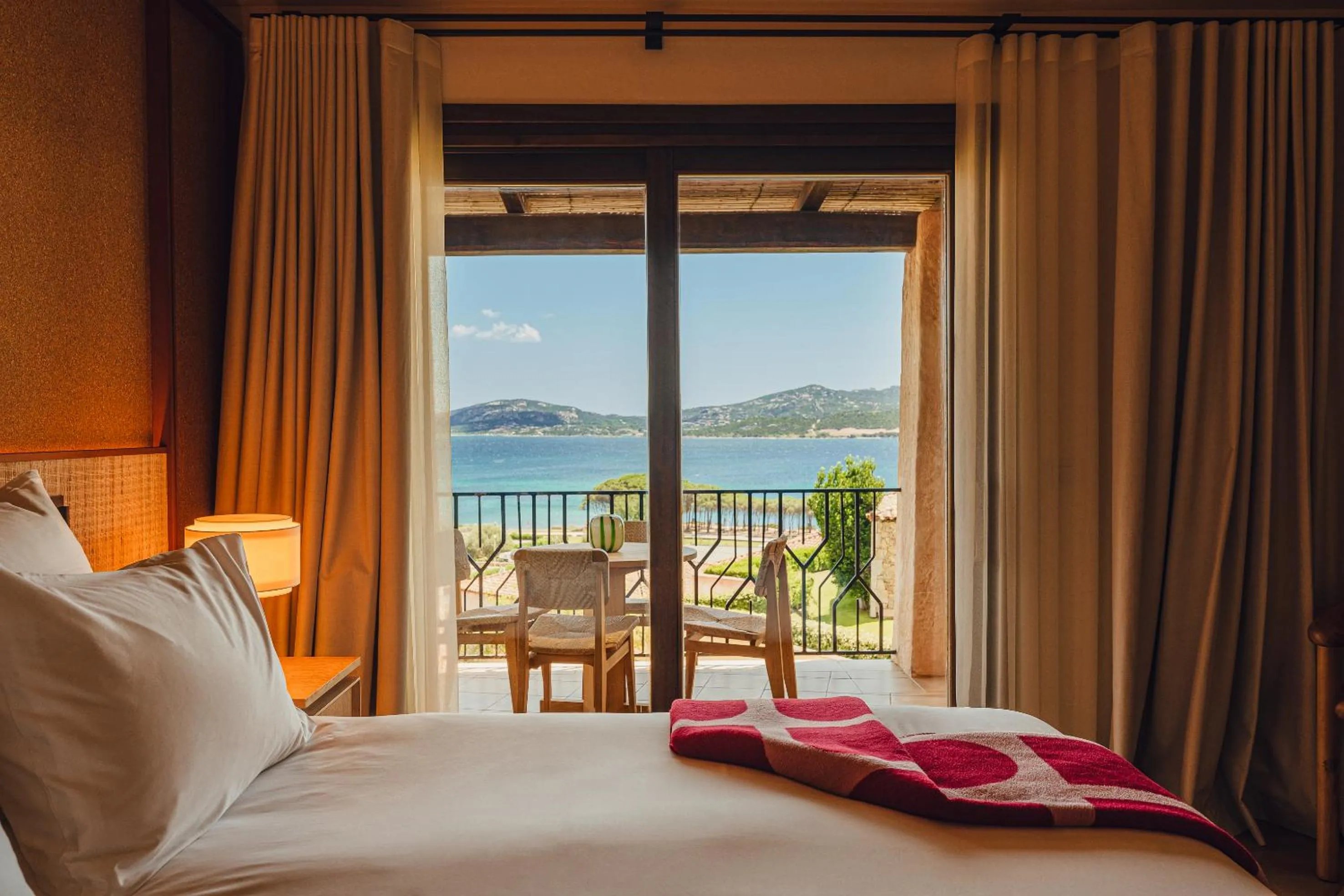Balcony/Terrace, Bed in Aethos Sardinia