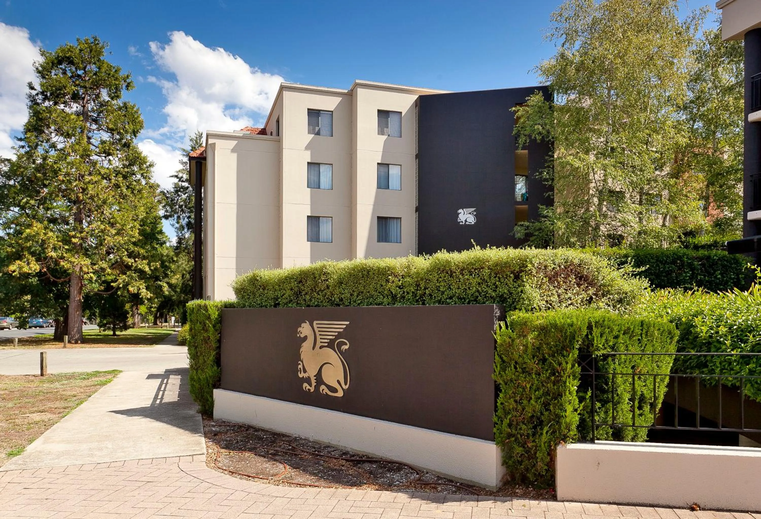 Facade/entrance in AAC Apartments - Griffin