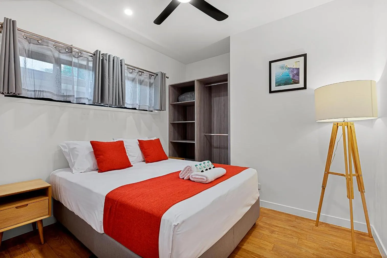 Bed in Kipara Tropical Rainforest Retreat