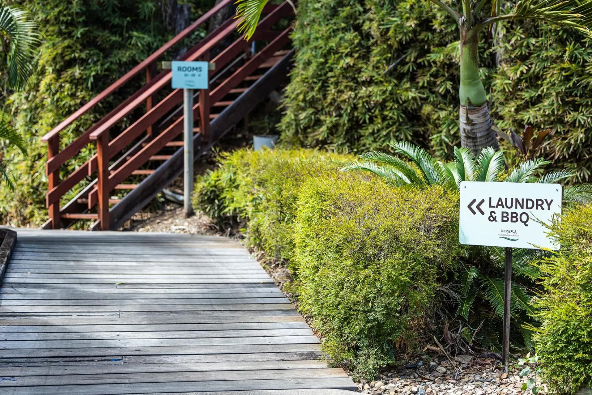 Garden in Kipara Tropical Rainforest Retreat