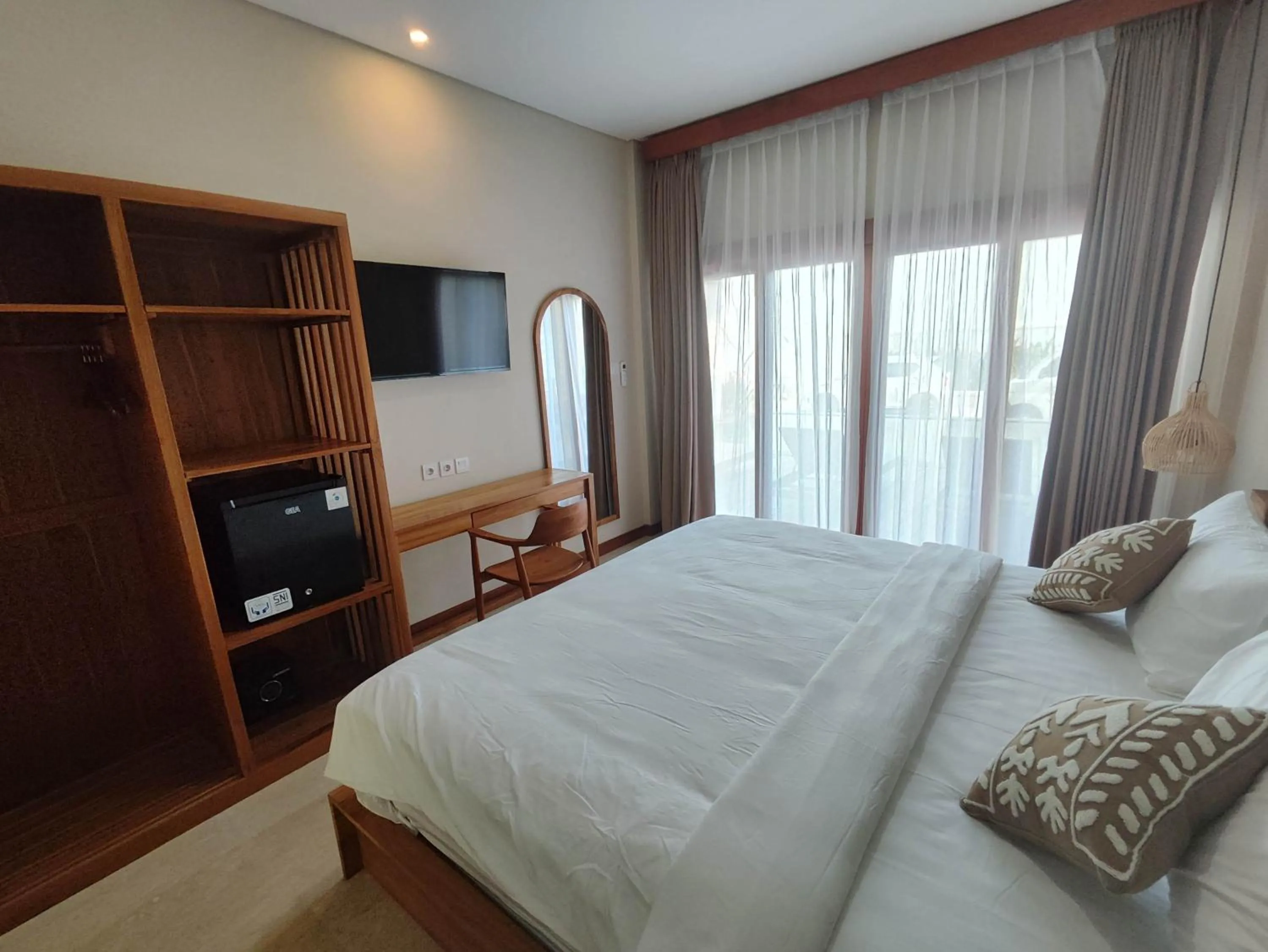 Bedroom, Bed in Villa Lovecho