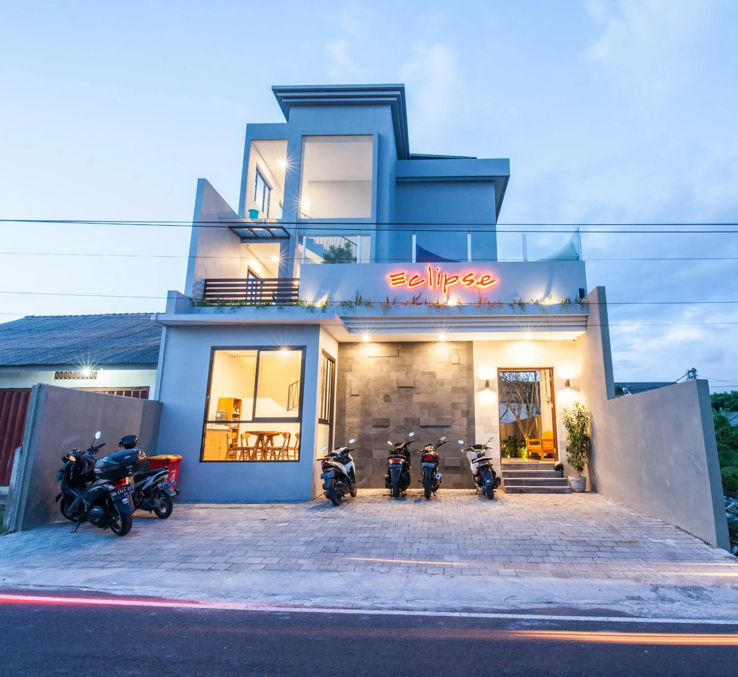 Facade/entrance in Eclipse Kerobokan