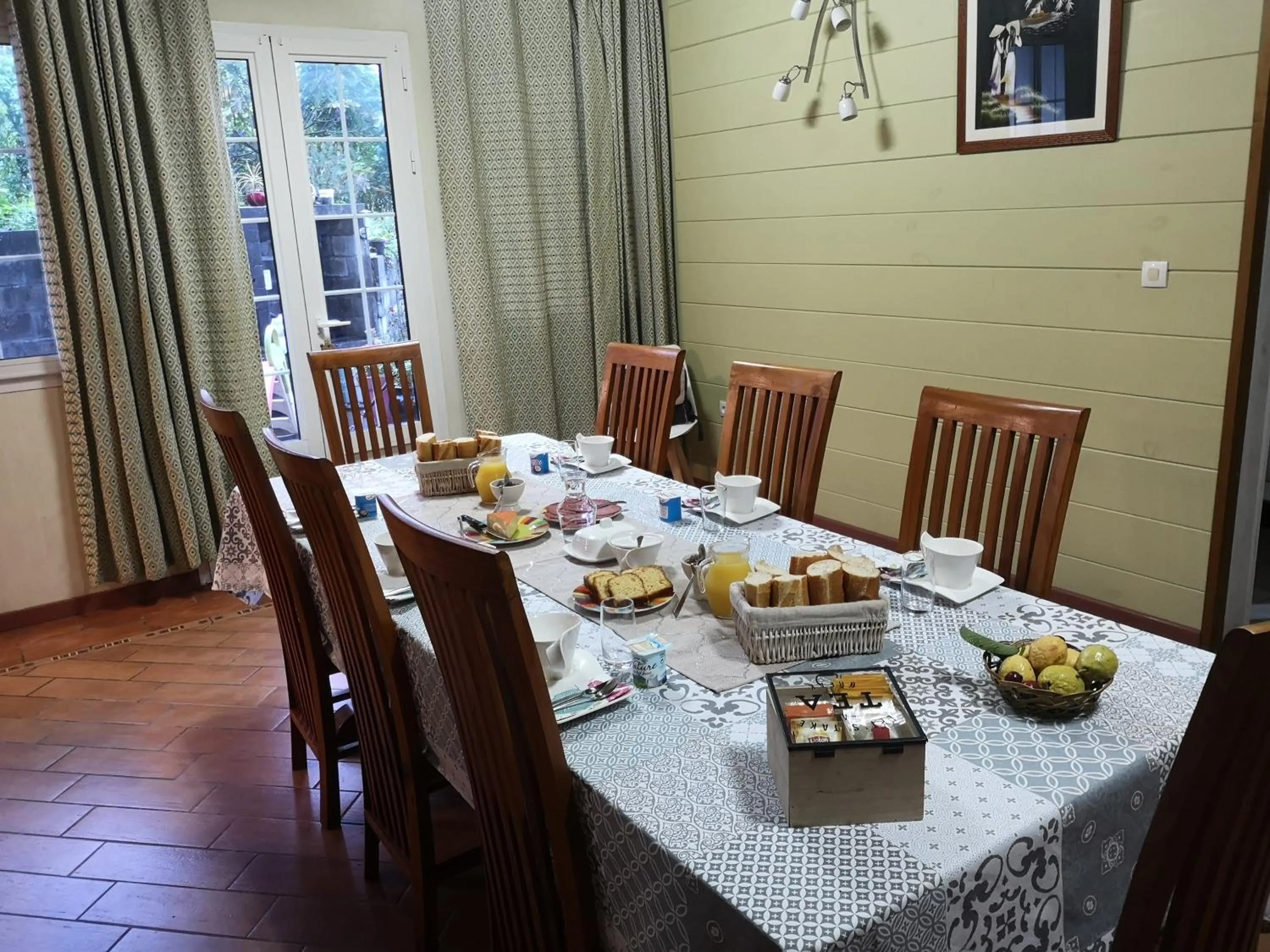 Breakfast in Le papangue