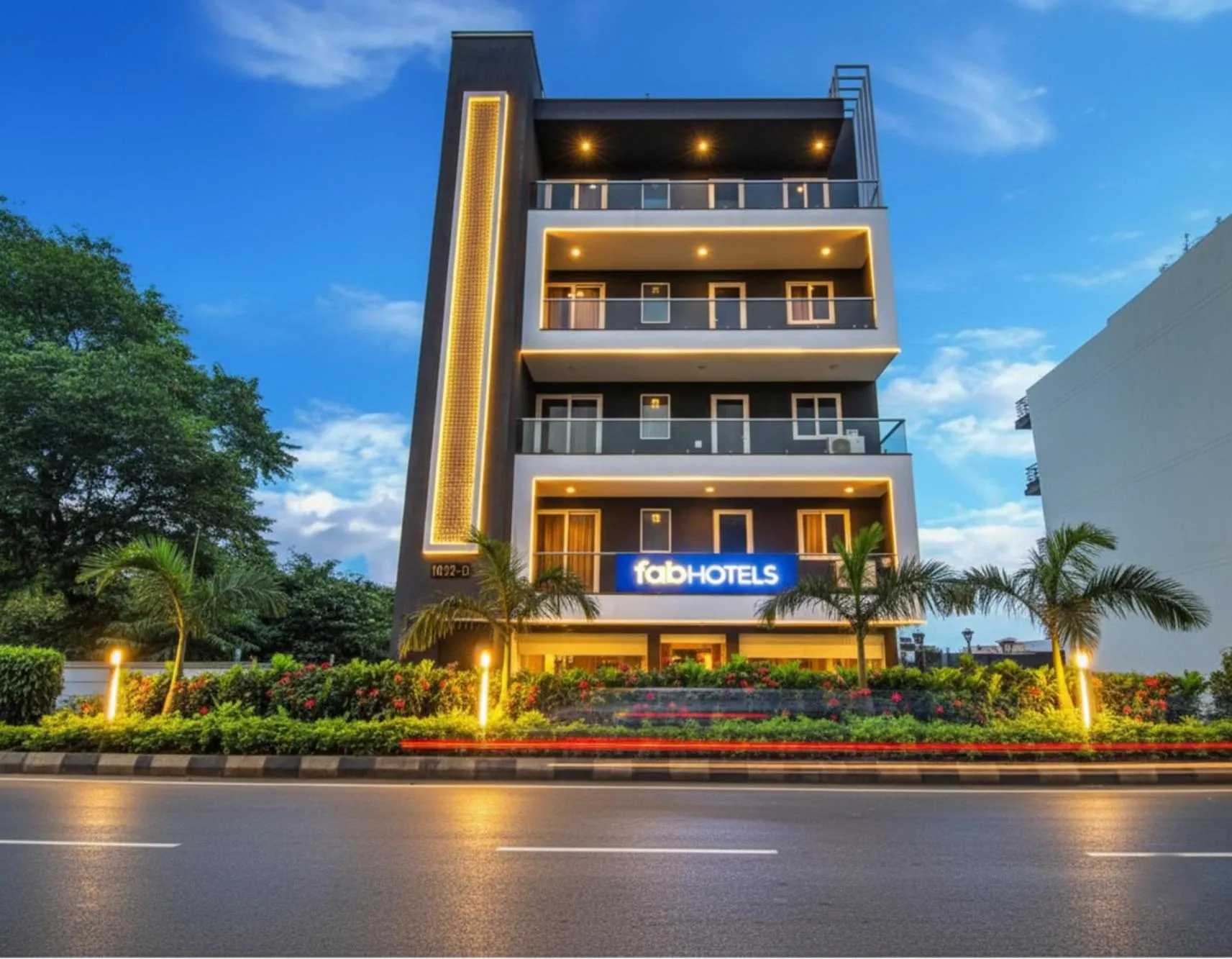 Property building in FabHotel Kiara- 400 meters from Medanta hospital