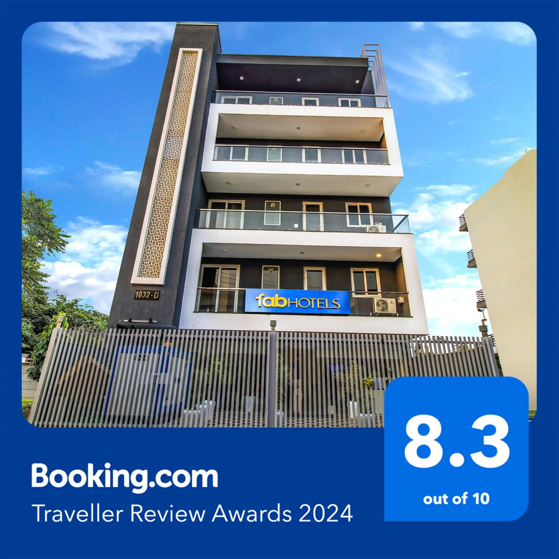 Property building in FabHotel Kiara- 400 meters from Medanta hospital