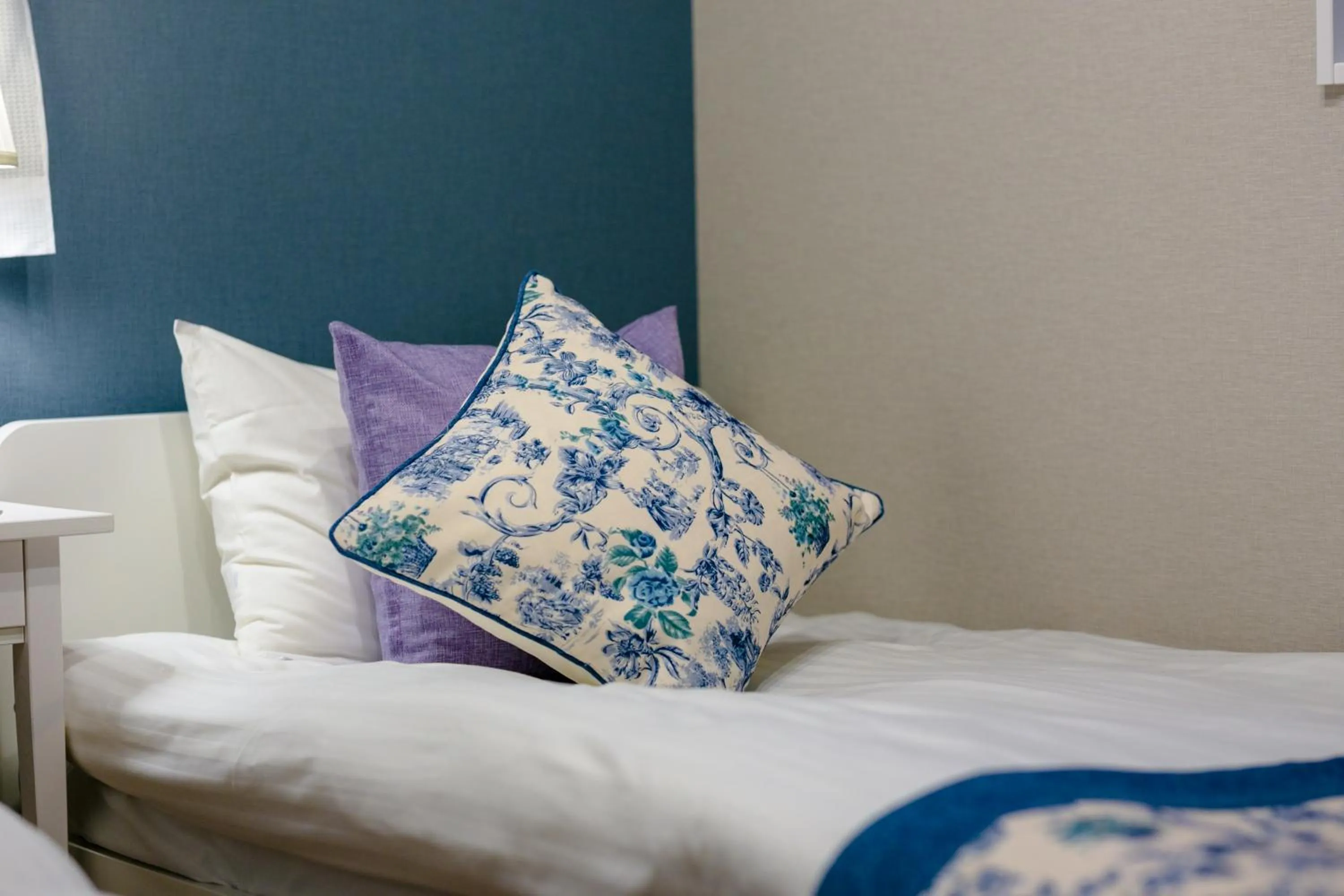 Bed in Villa Hanasaku Fujikawaguchiko B