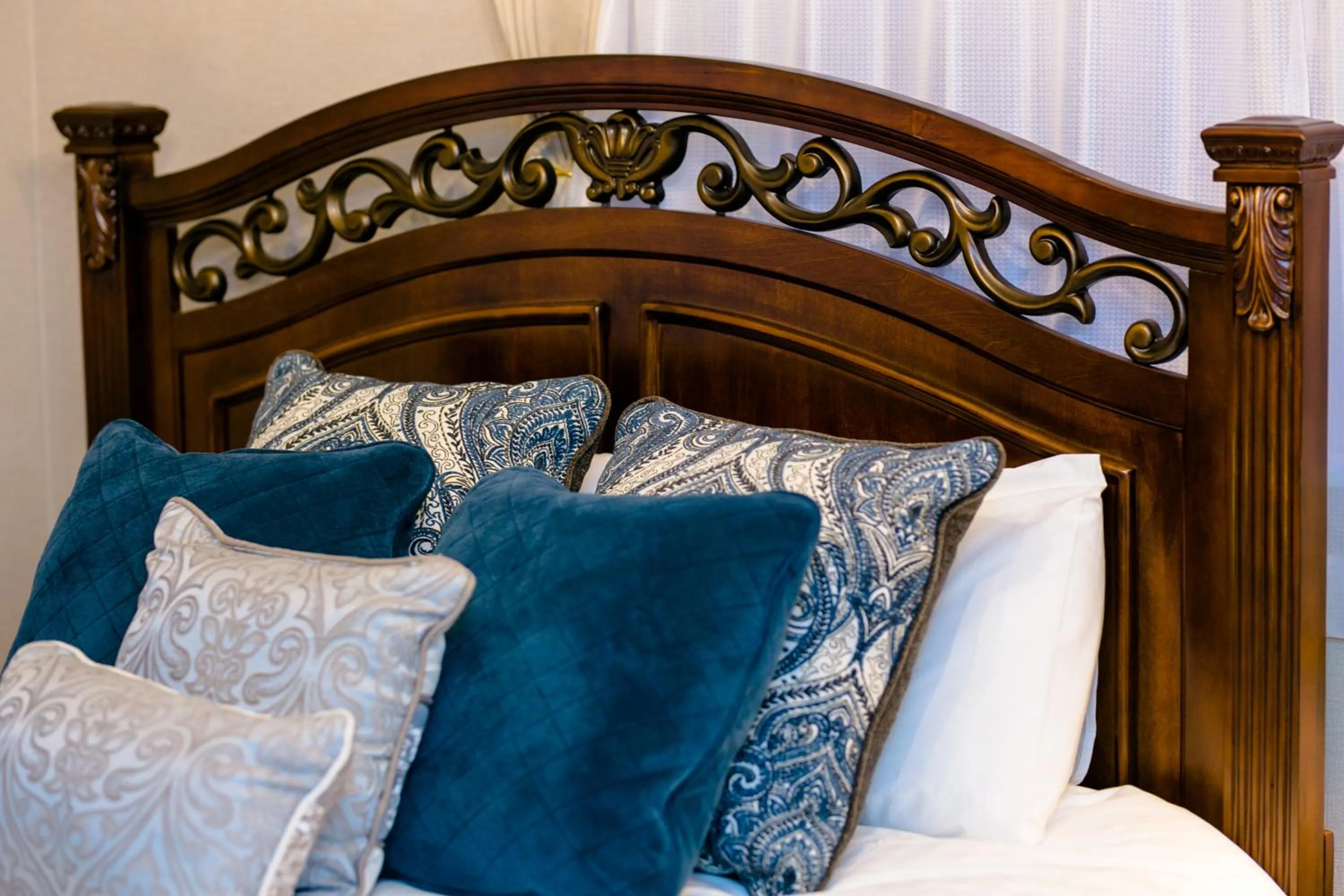 Bed in Villa Hanasaku Fujikawaguchiko B