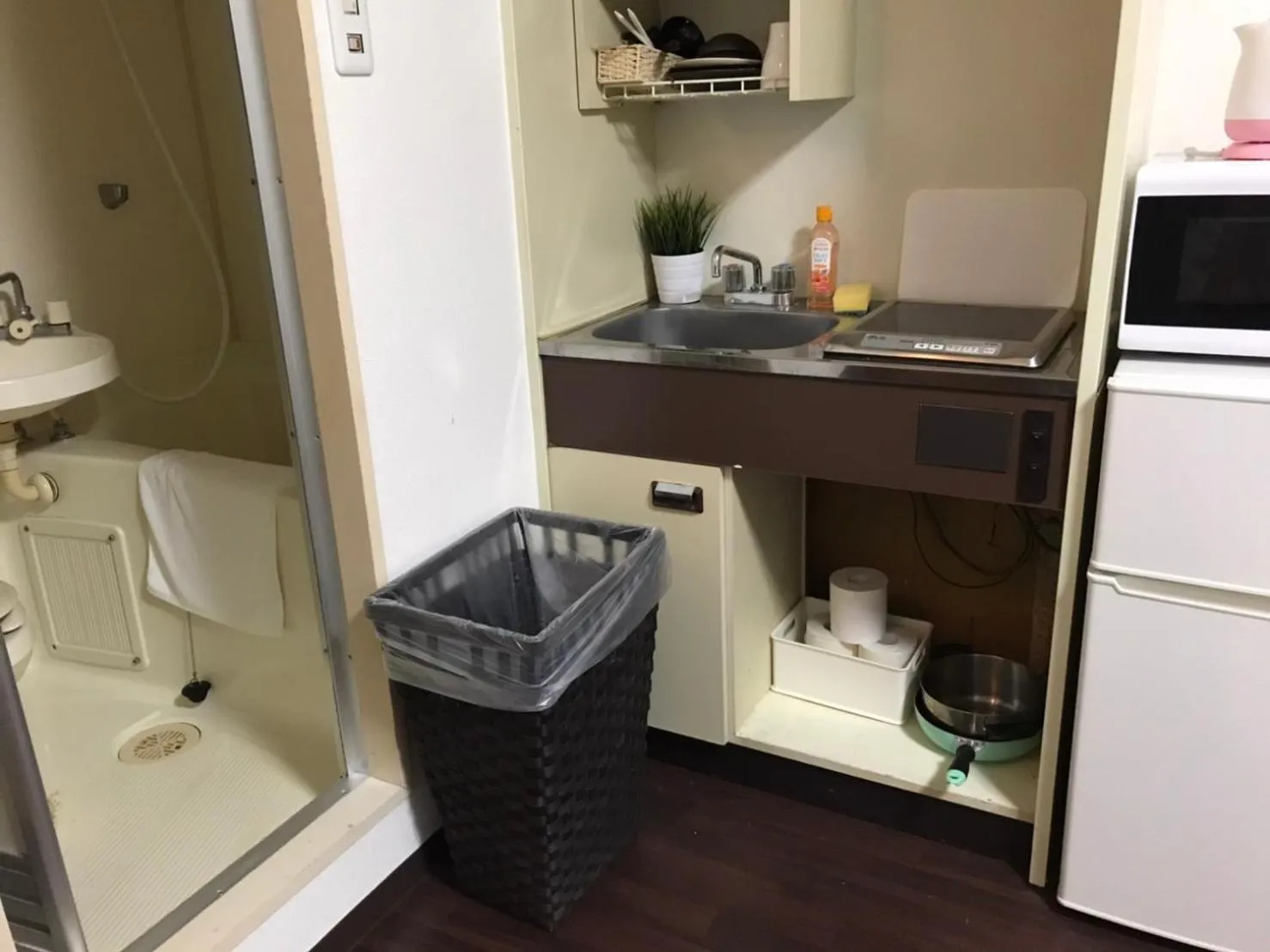 Kitchen or kitchenette in Exsaison Shirokita 107