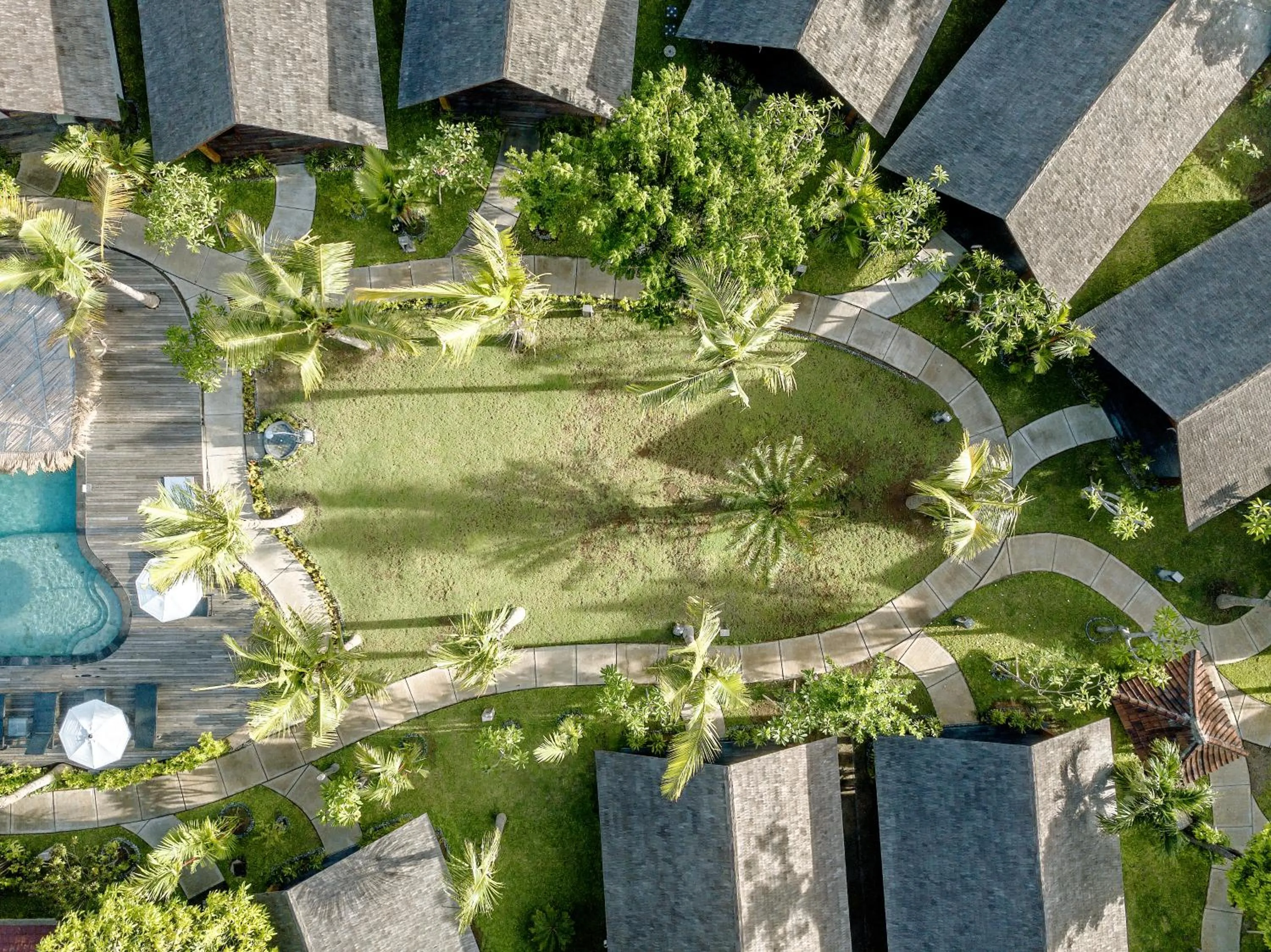 Bird's eye view in Kashantee Village