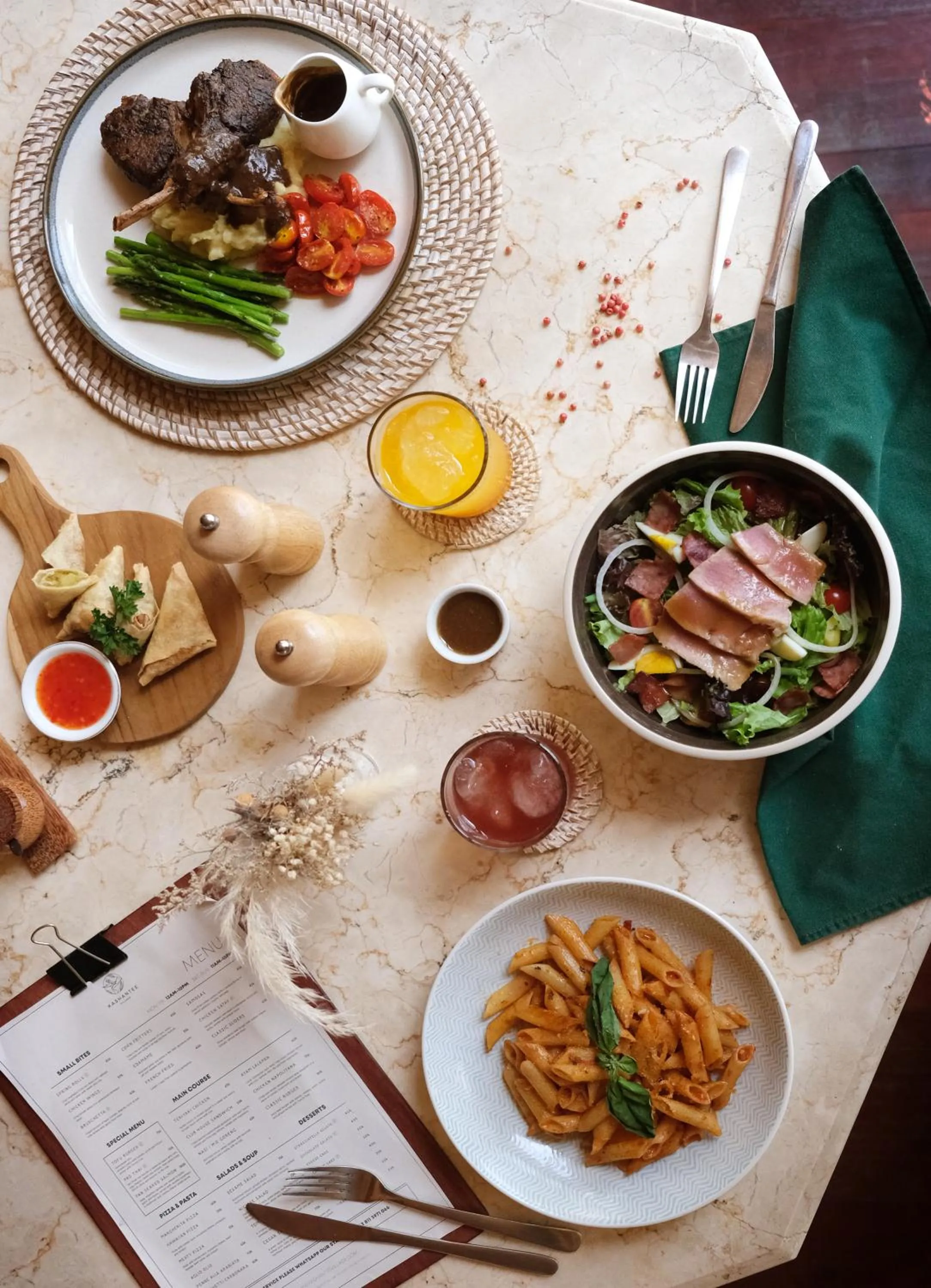 Food in Kashantee Village