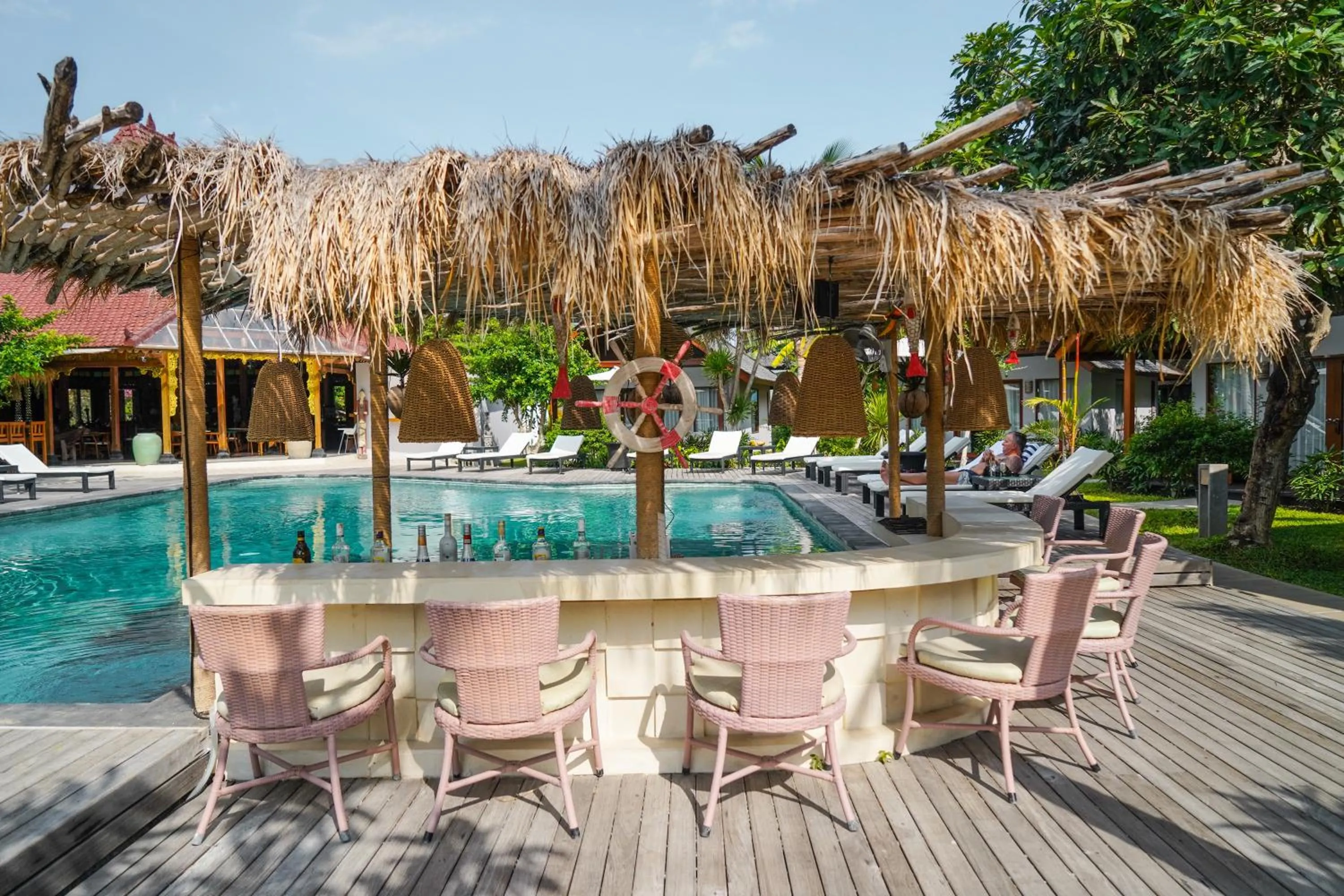 Pool view in Kashantee Village