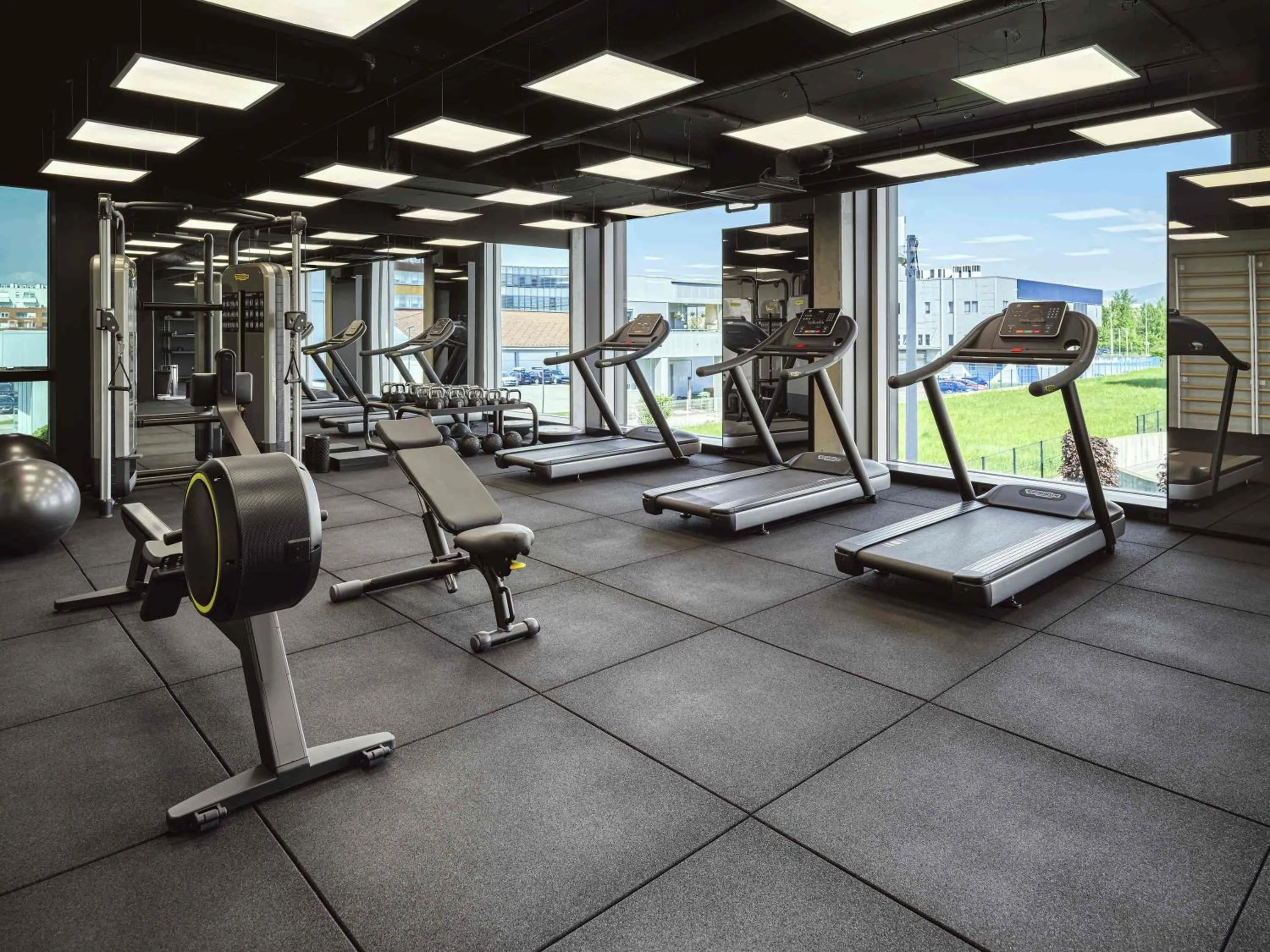Fitness centre/facilities in Mövenpick Zagreb