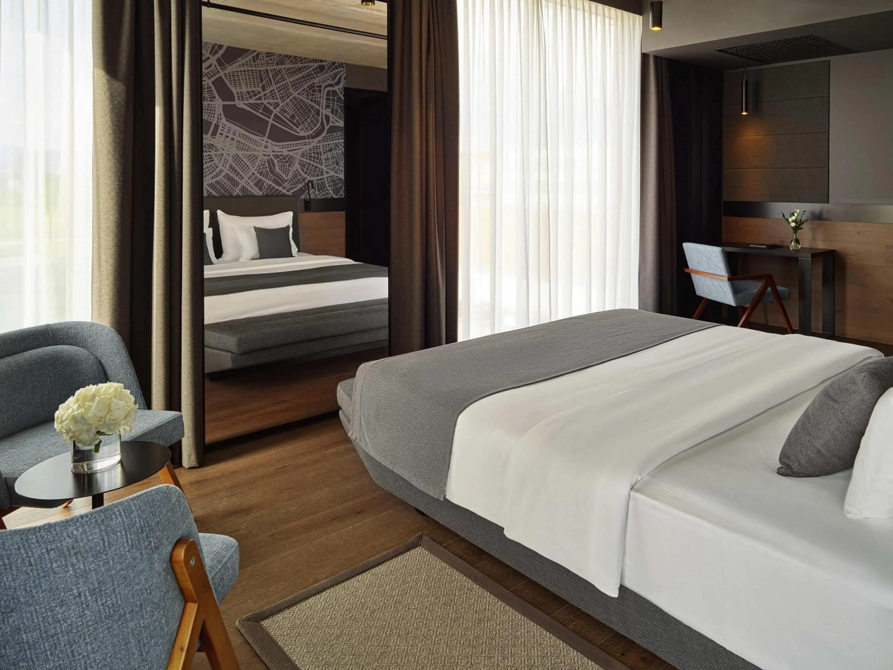 Bedroom, Bed in Mövenpick Zagreb