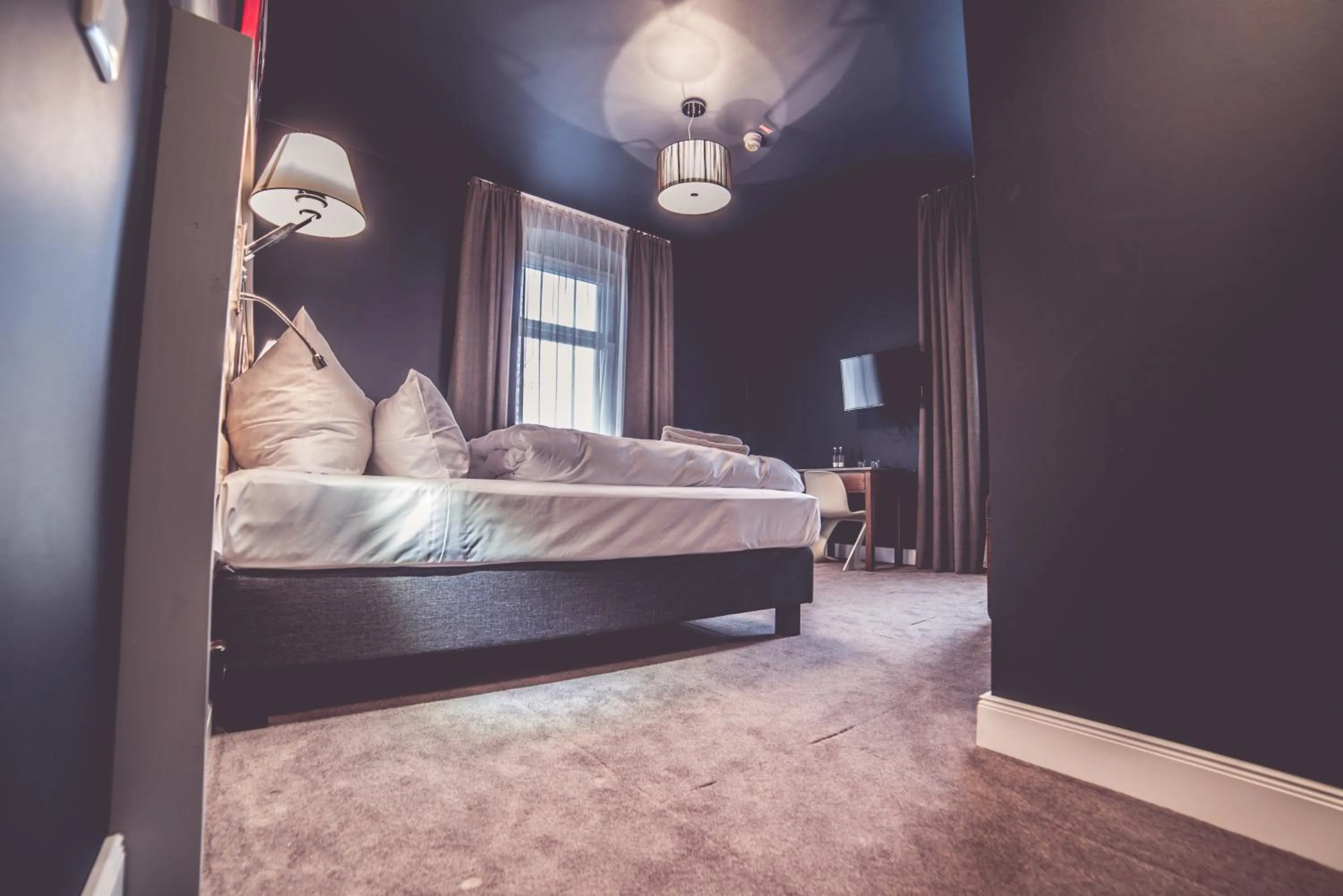 Bedroom, Bed in Hotel Luis