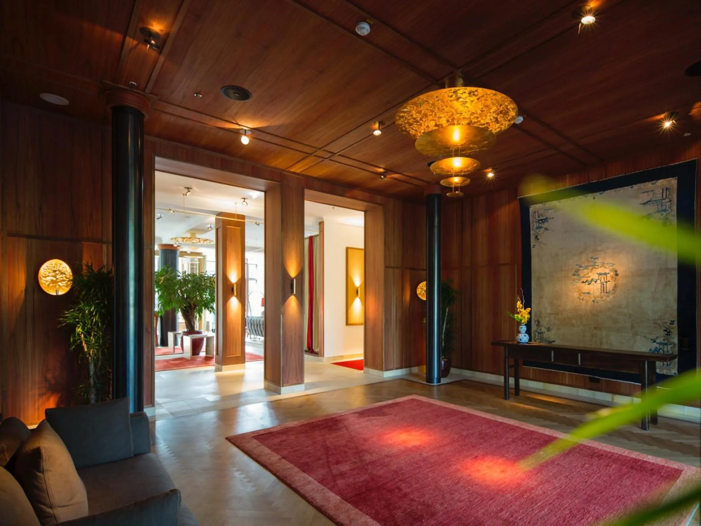 Lobby or reception in Schloss Elmau Luxury Spa Retreat & Cultural Hideaway