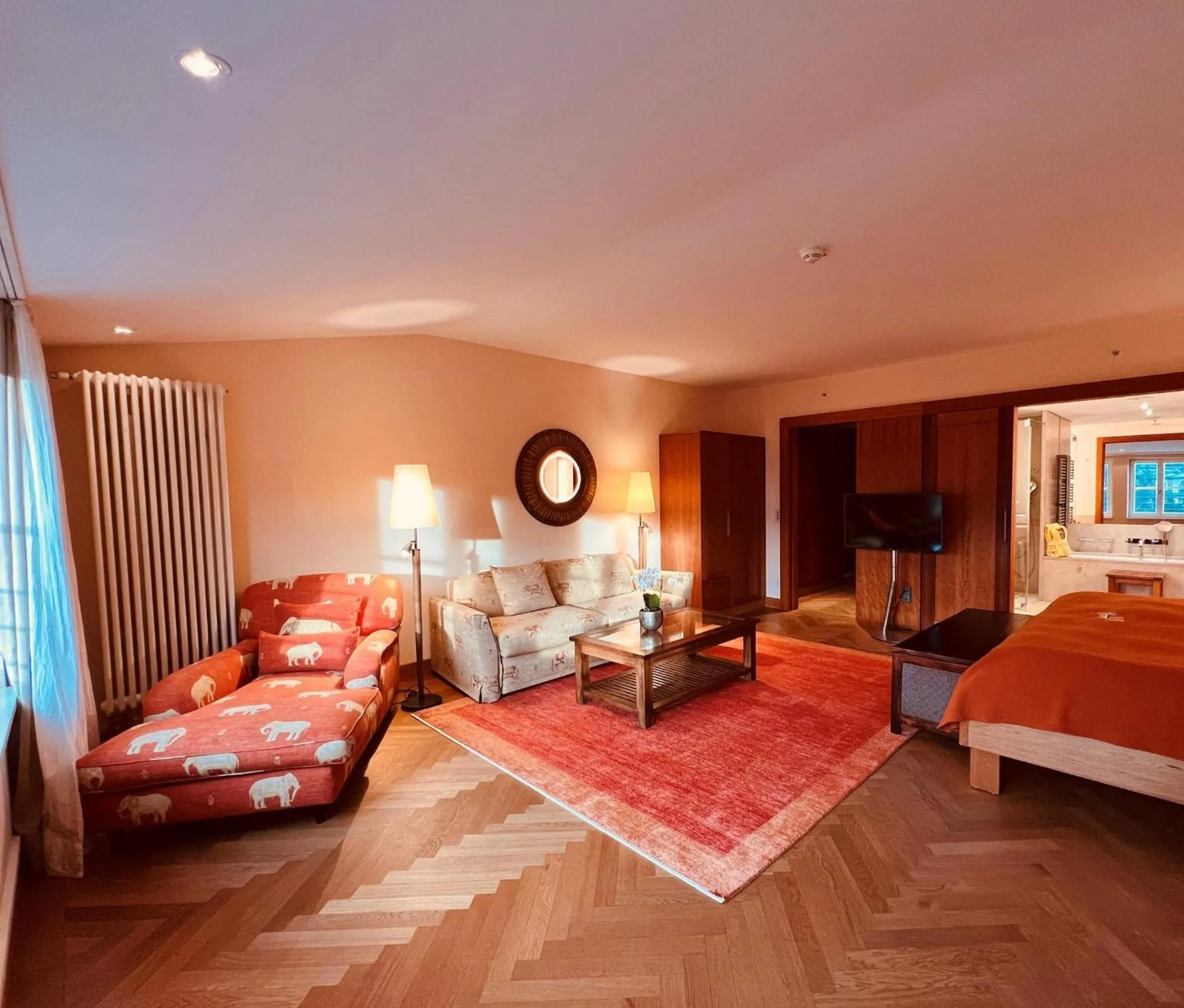 Bed in Schloss Elmau Luxury Spa Retreat & Cultural Hideaway