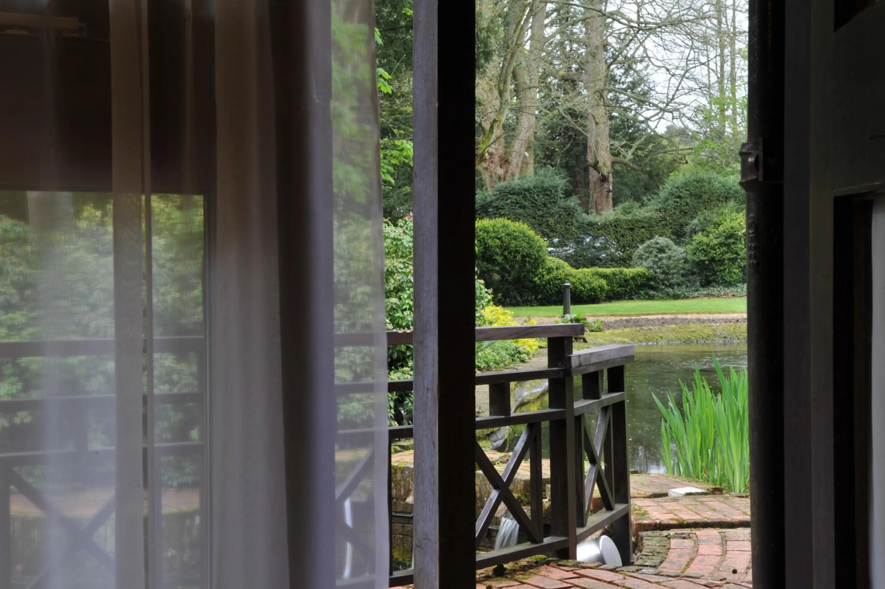 Natural landscape in The Coach House at Missenden Abbey