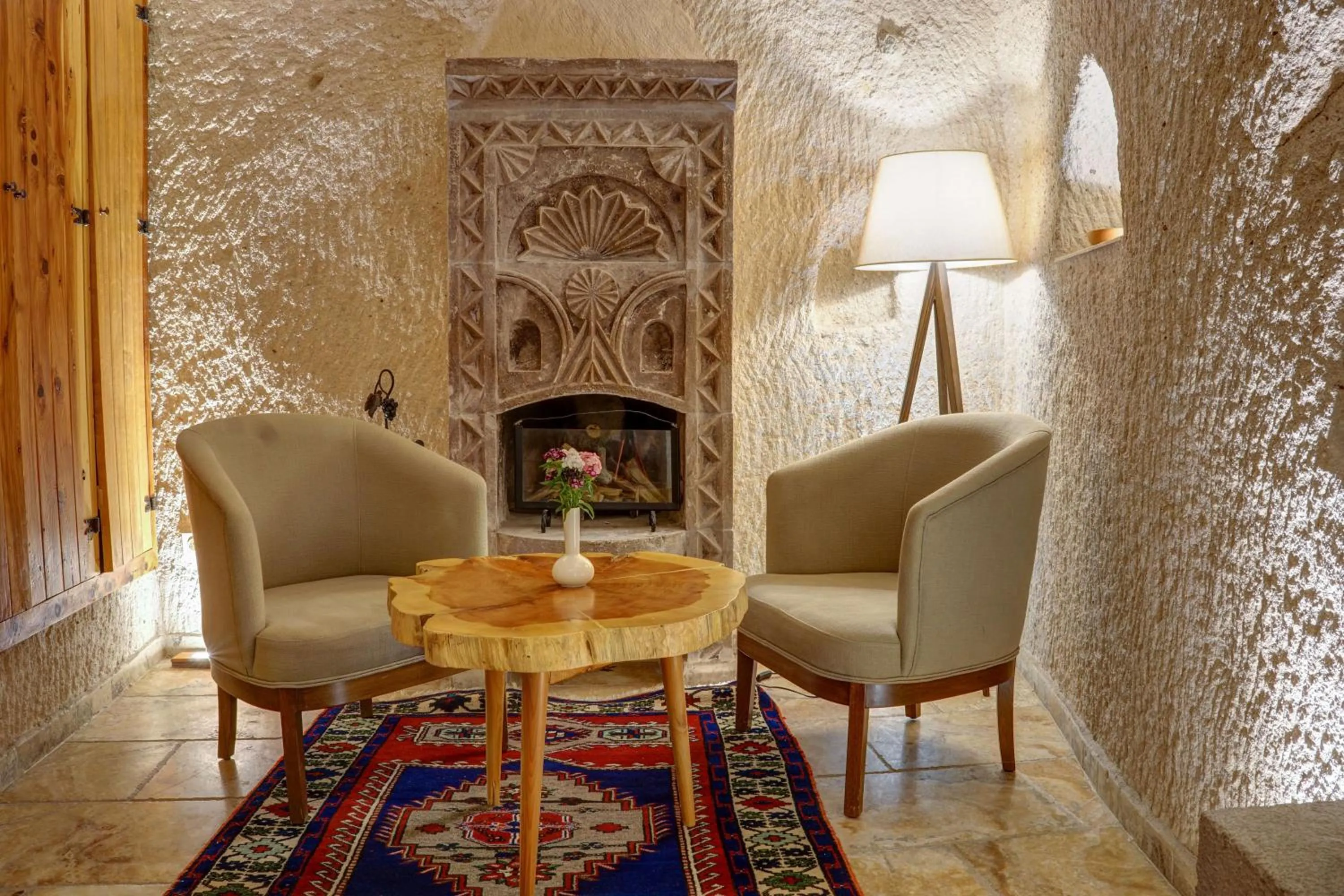 Seating area in Petra Inn Cappadocia Luxury