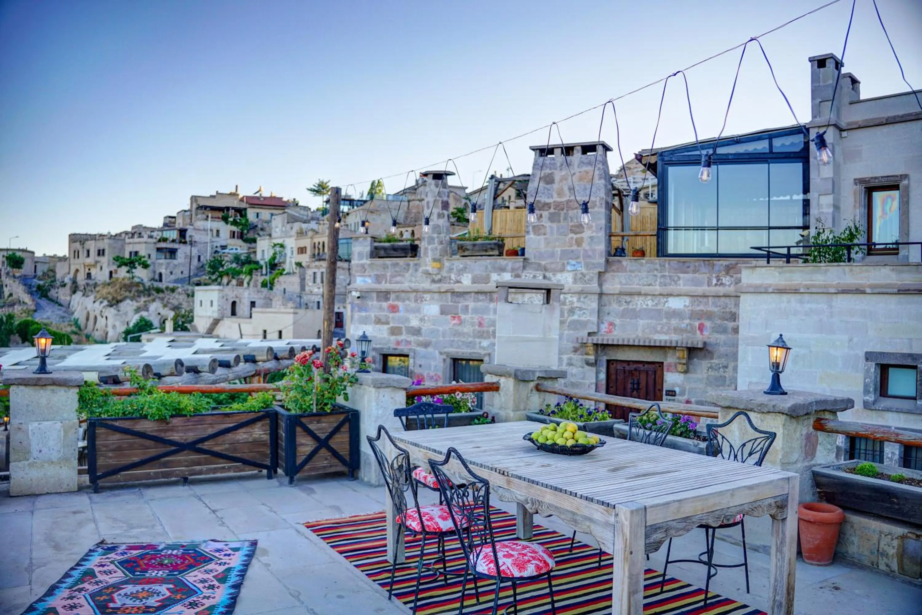 Balcony/Terrace in Petra Inn Cappadocia Luxury