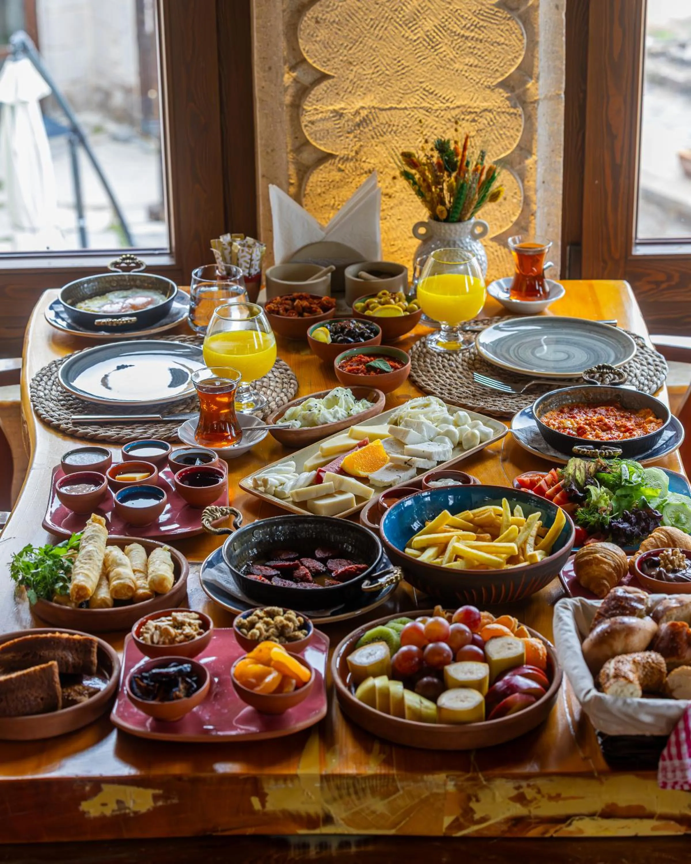 Breakfast in Petra Inn Cappadocia Luxury