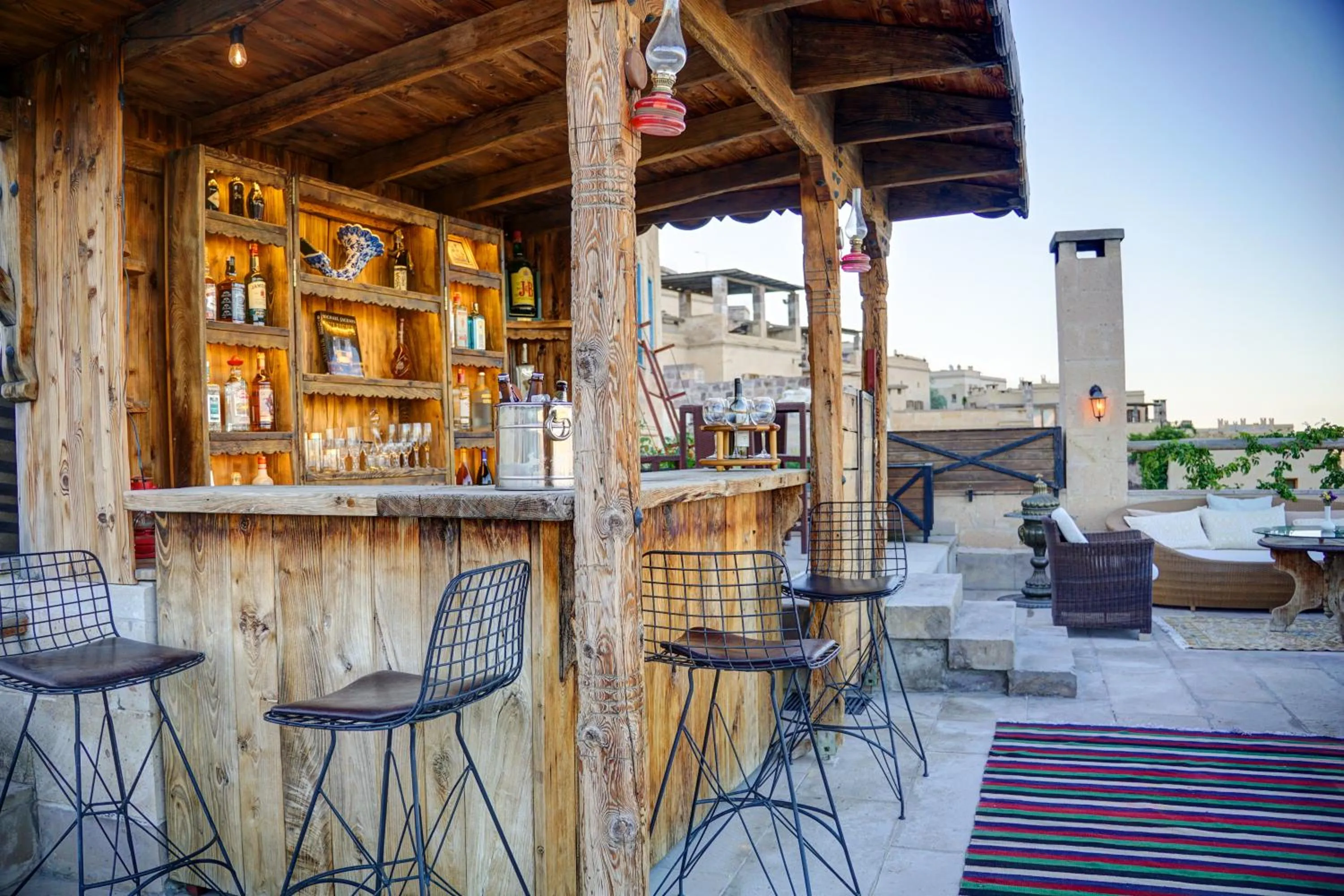 Balcony/Terrace in Petra Inn Cappadocia Luxury