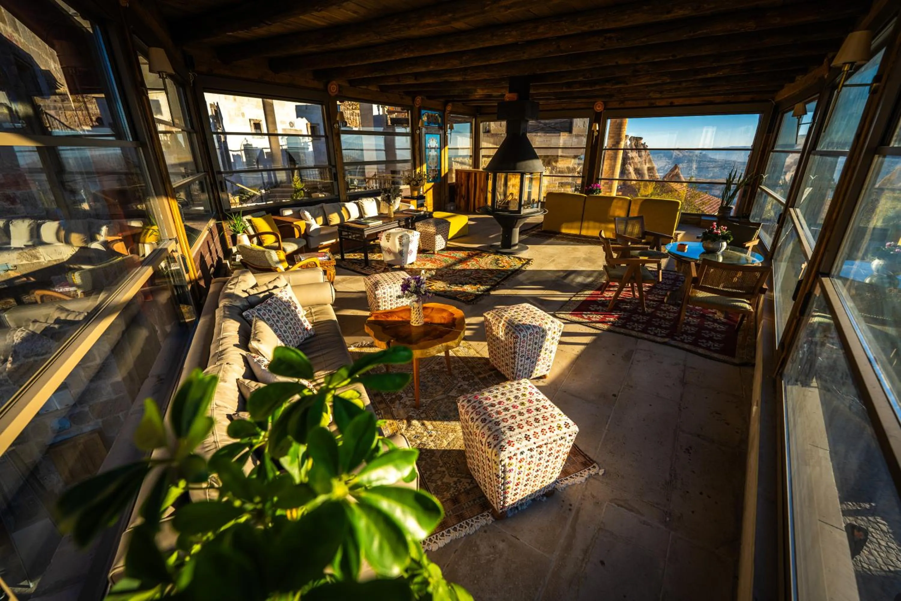 Seating area in Petra Inn Cappadocia Luxury