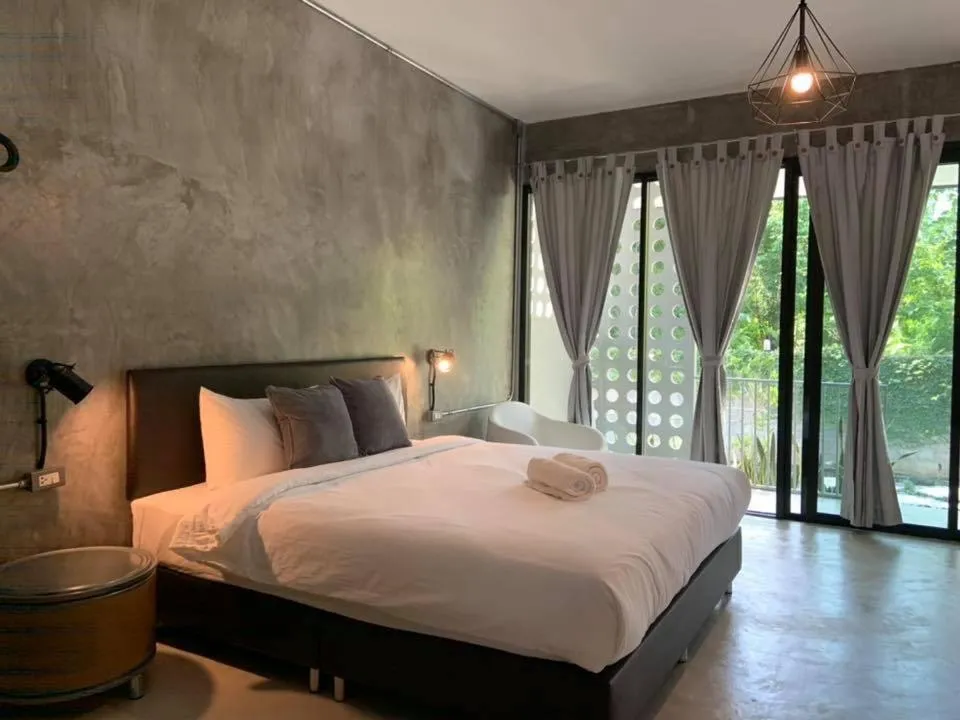 Bed in Khao Yai Cottage