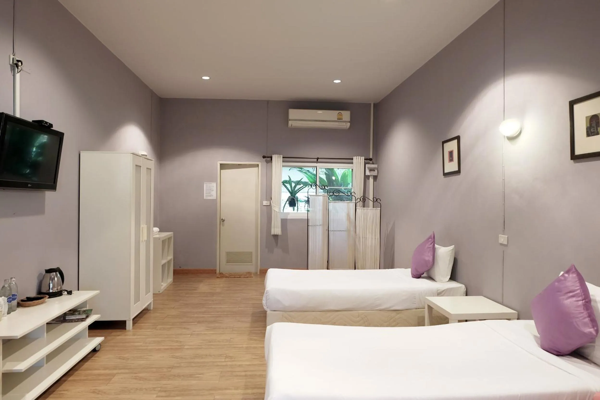 Bed in Khao Yai Cottage