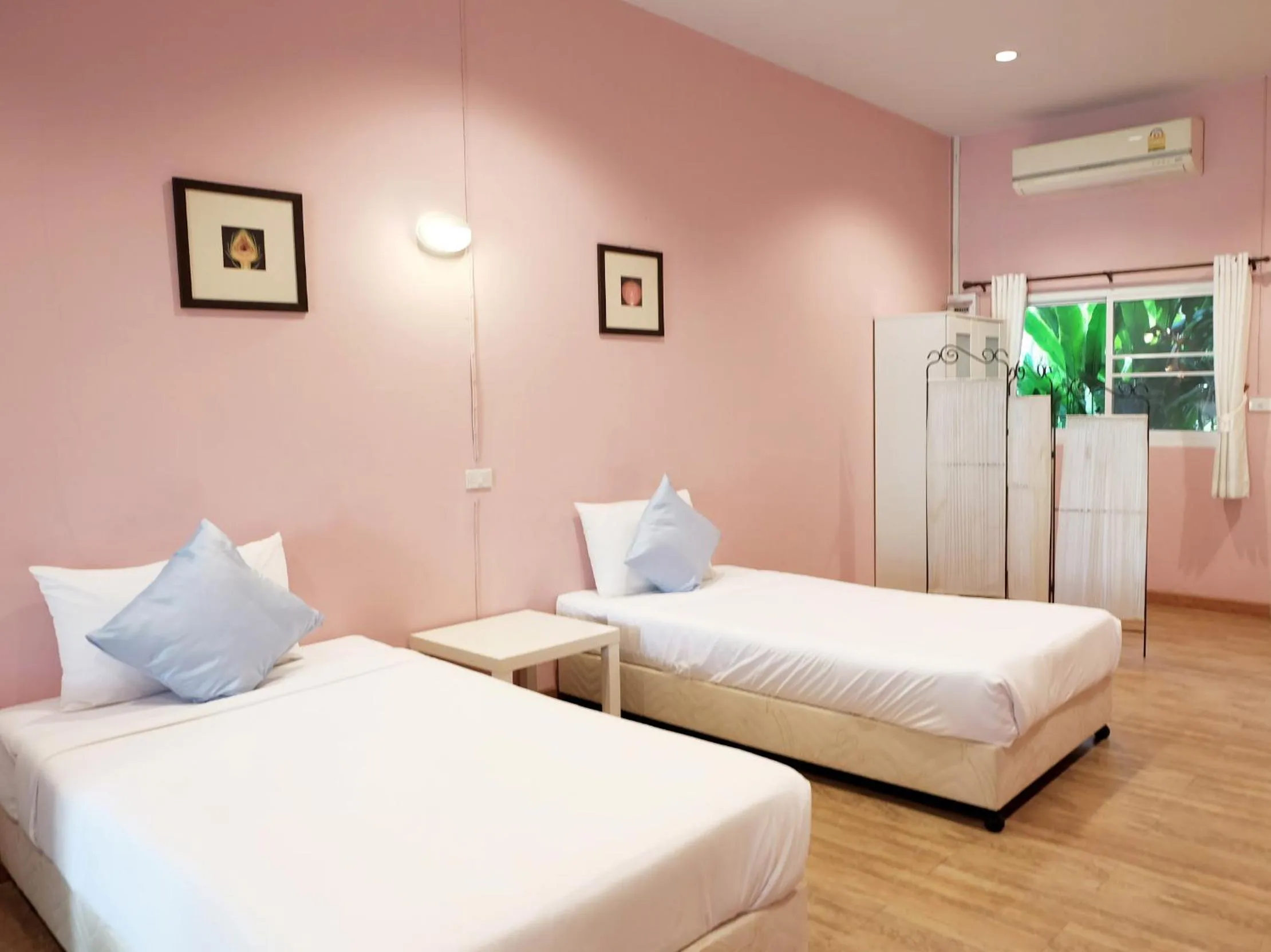 Bed in Khao Yai Cottage