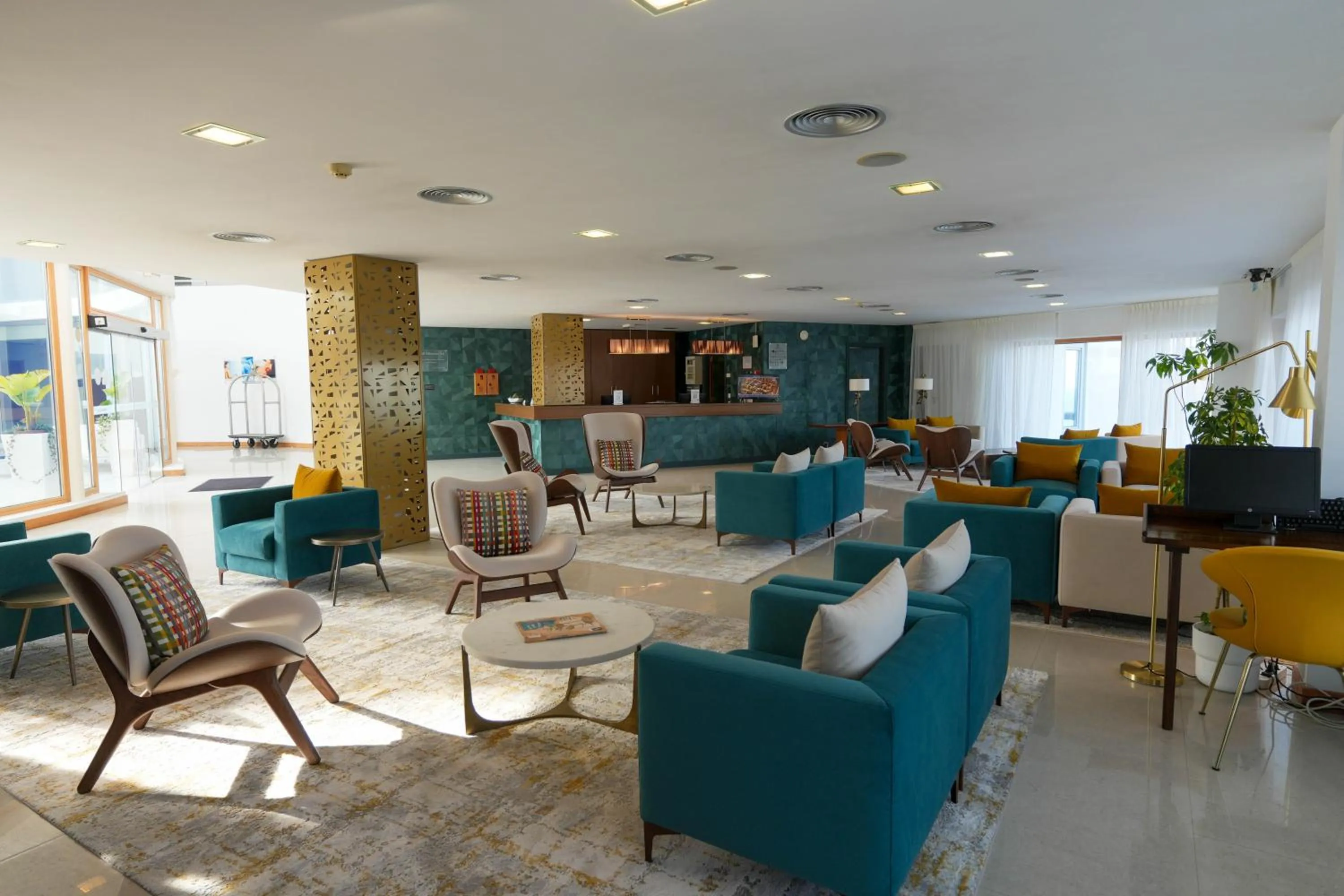 Lobby or reception in Hotel Miramar Sul