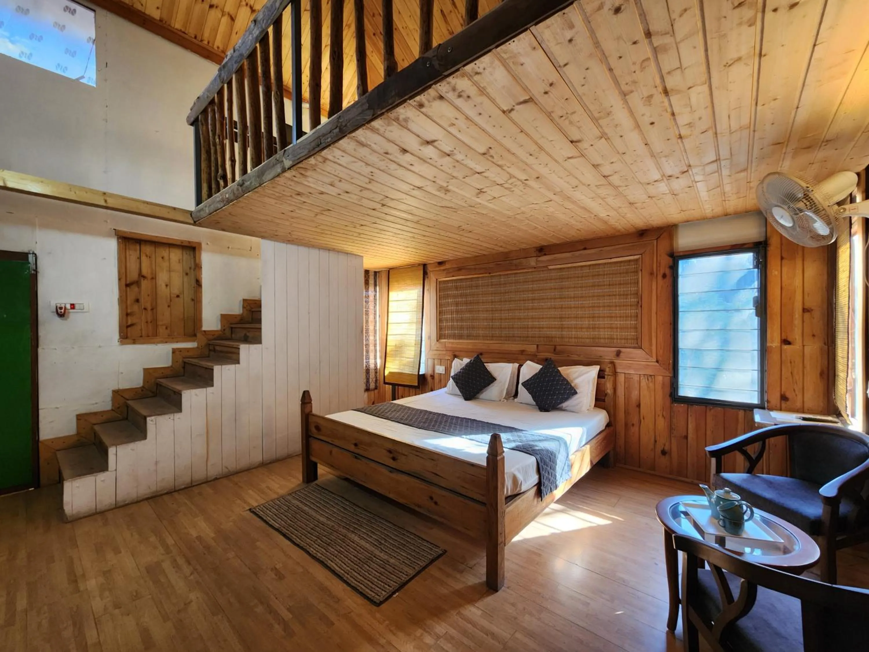 Bed in Pine Valley Resort