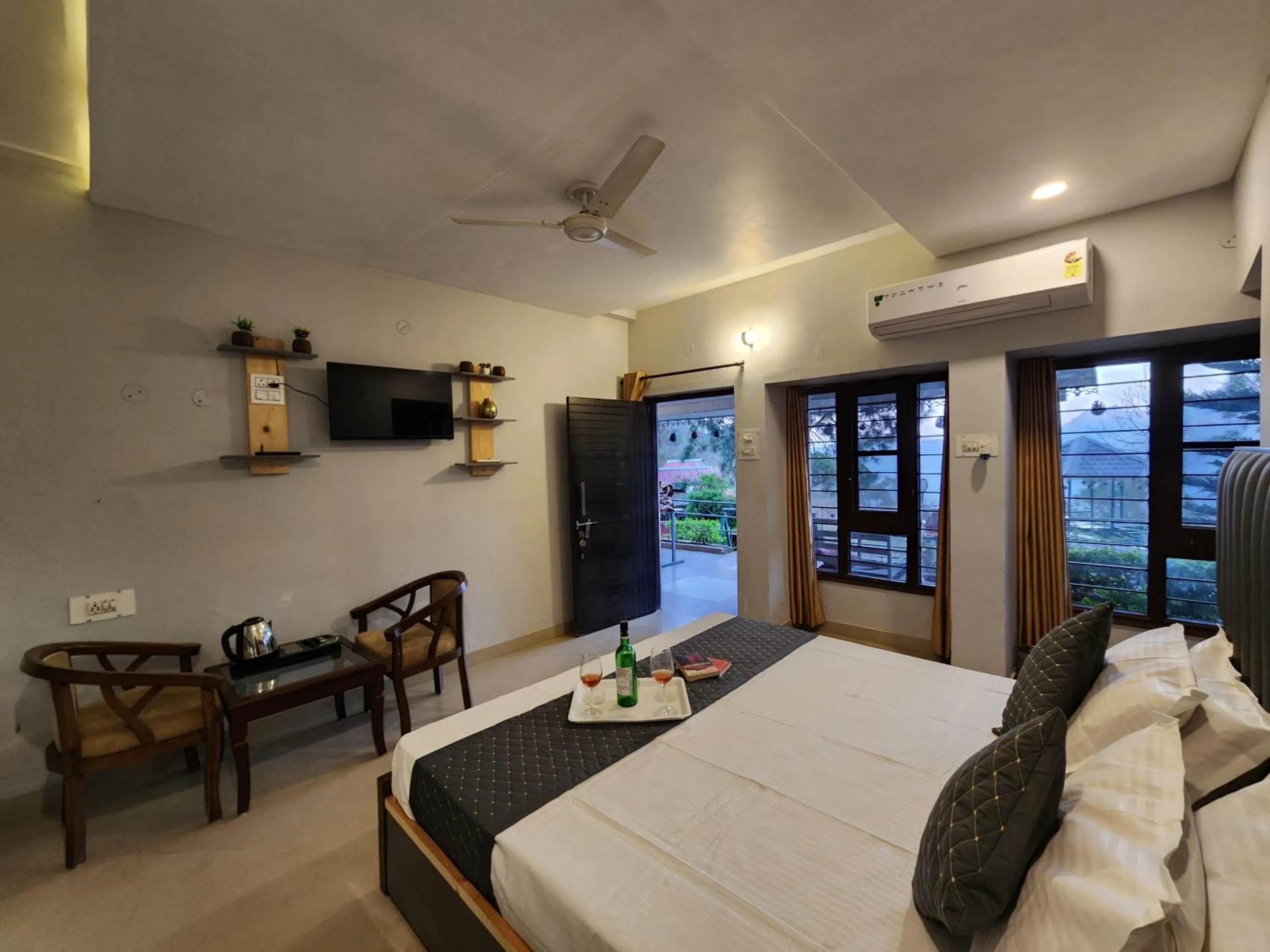 Bed in Pine Valley Resort