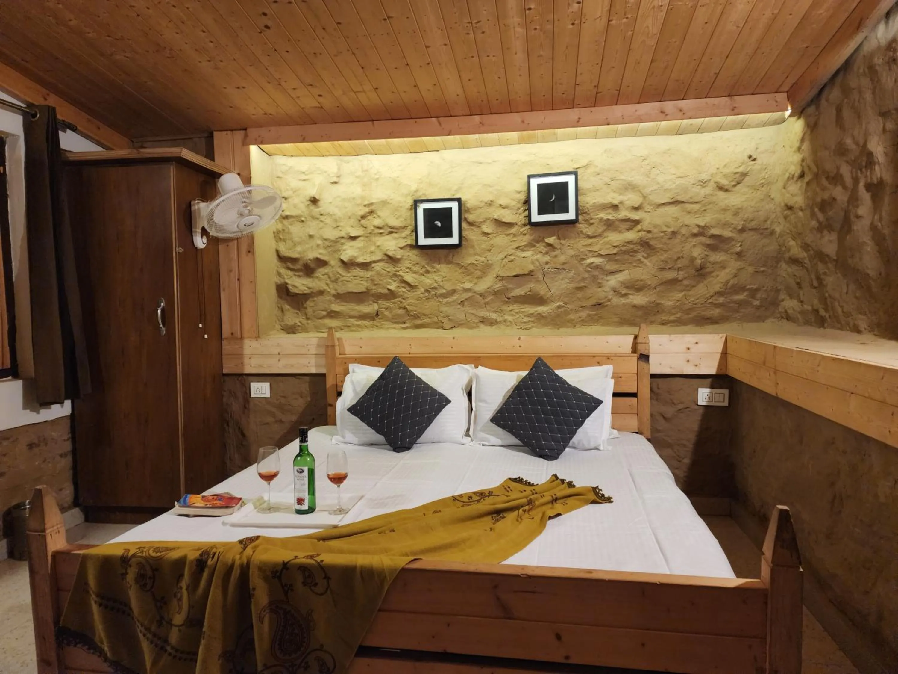 Bed in Pine Valley Resort