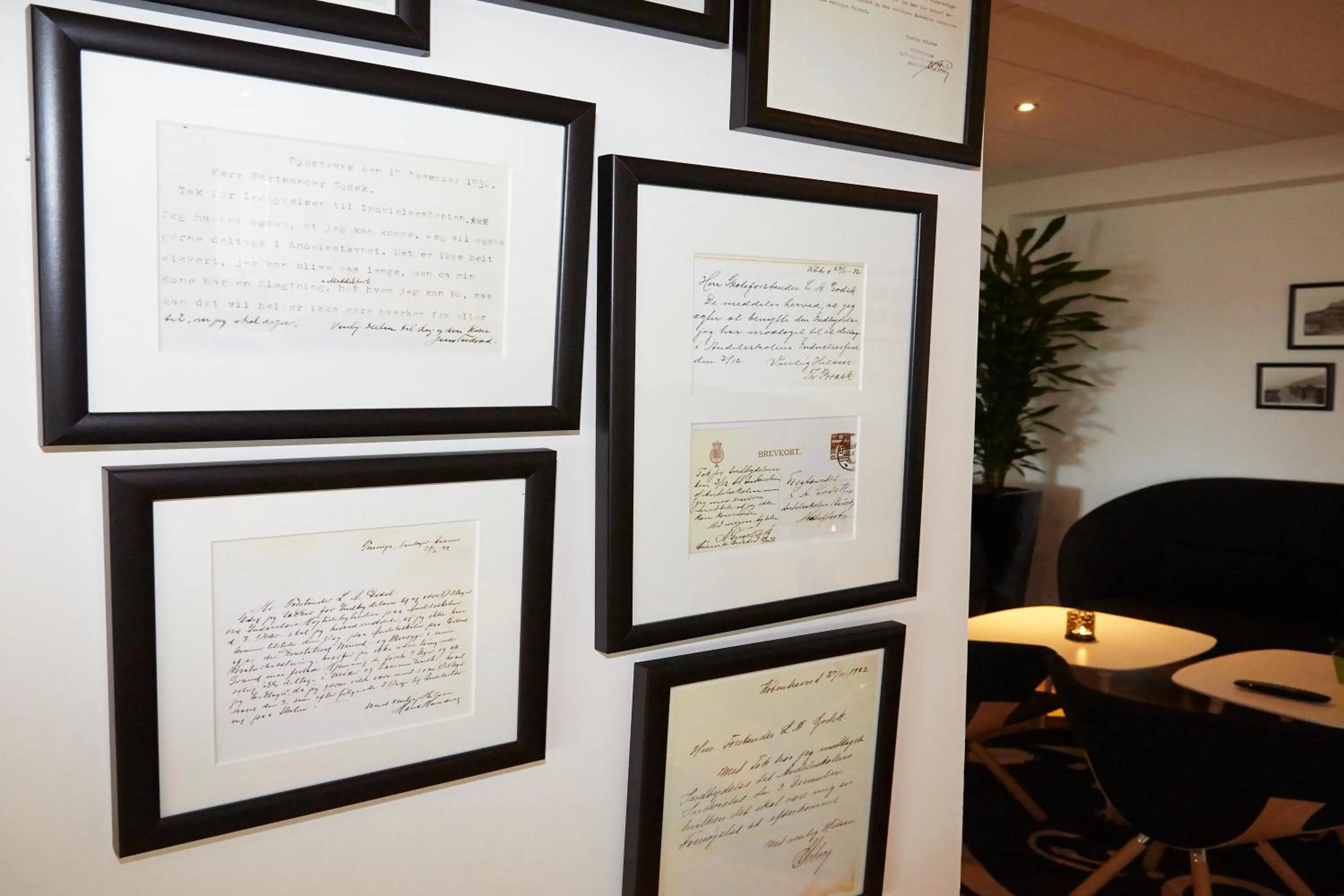 Decorative detail in Severin Kursuscenter og Konferencehotel