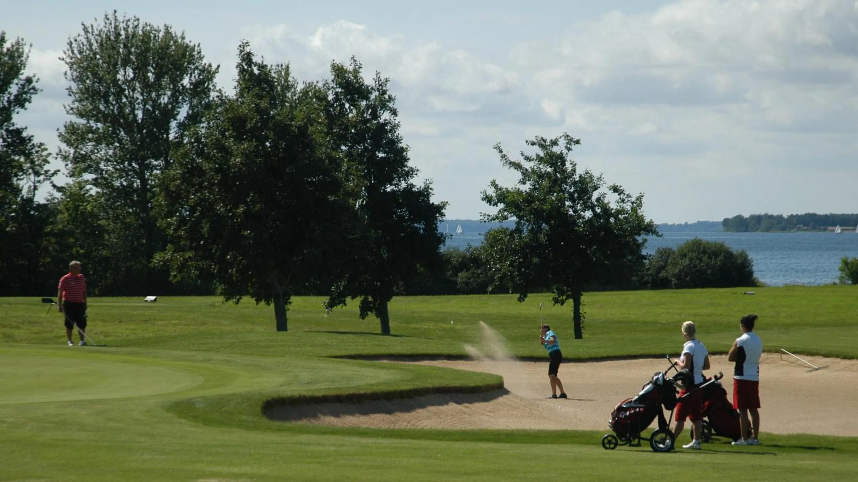 Golfcourse in Severin Kursuscenter og Konferencehotel