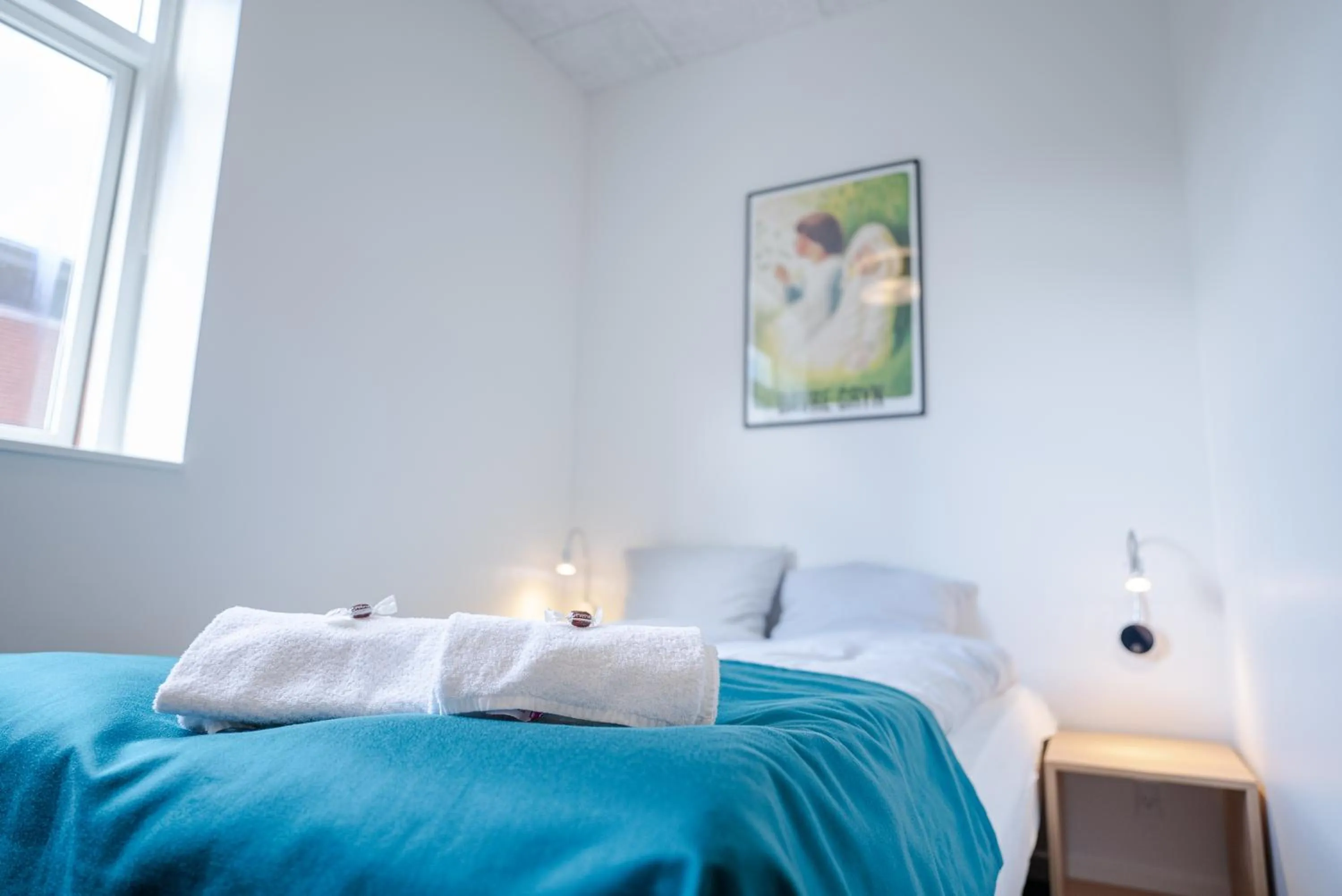 Bedroom, Bed in Severin Kursuscenter og Konferencehotel